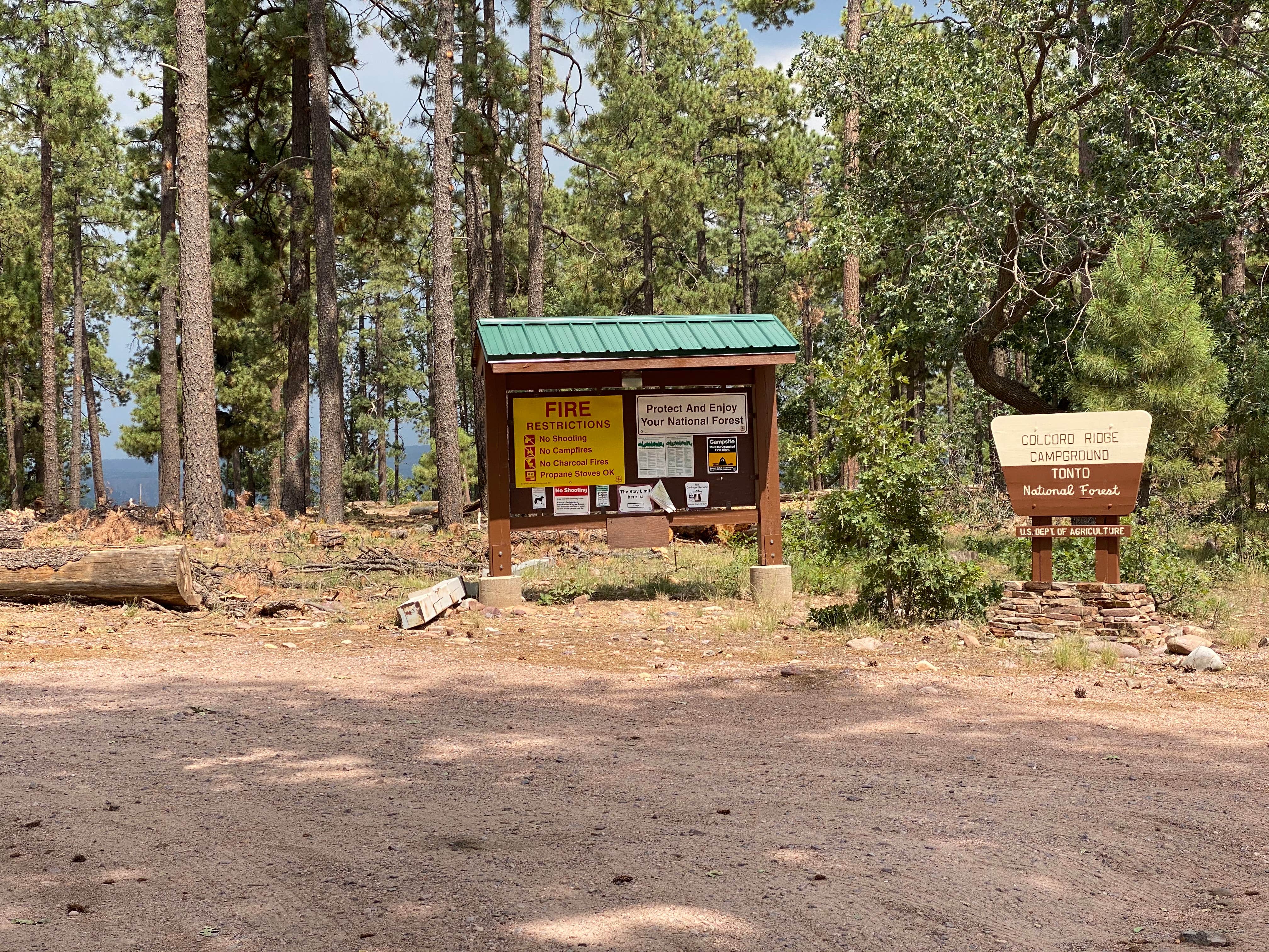 Camper-submitted photo at Colcord Ridge Campground near Kohls Ranch, AZ