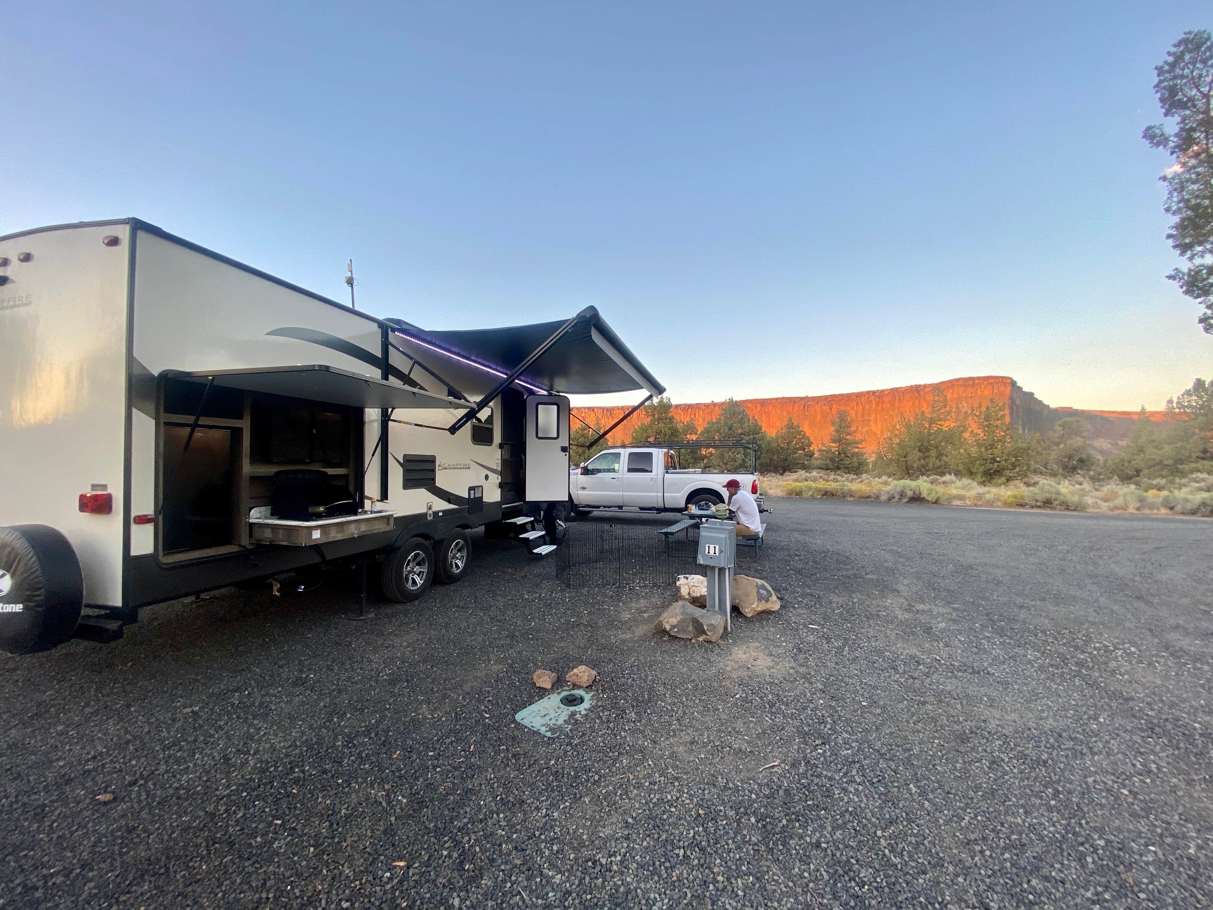 Sarah R.'s photo of rv camping at Crooked River Ranch near Prineville, OR