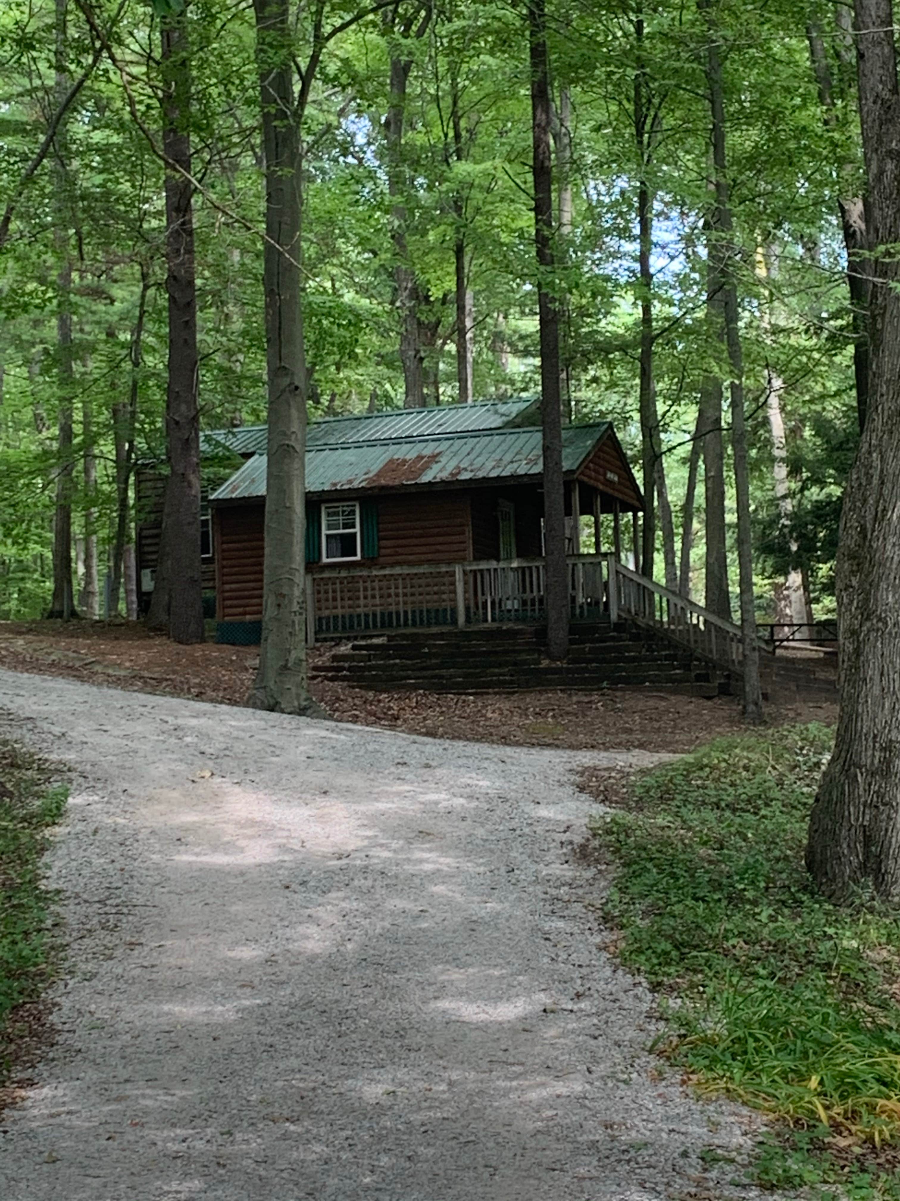 Marla S.'s photo of a cabin at Stony Haven Campground & Cabins near Twin Lake, MI