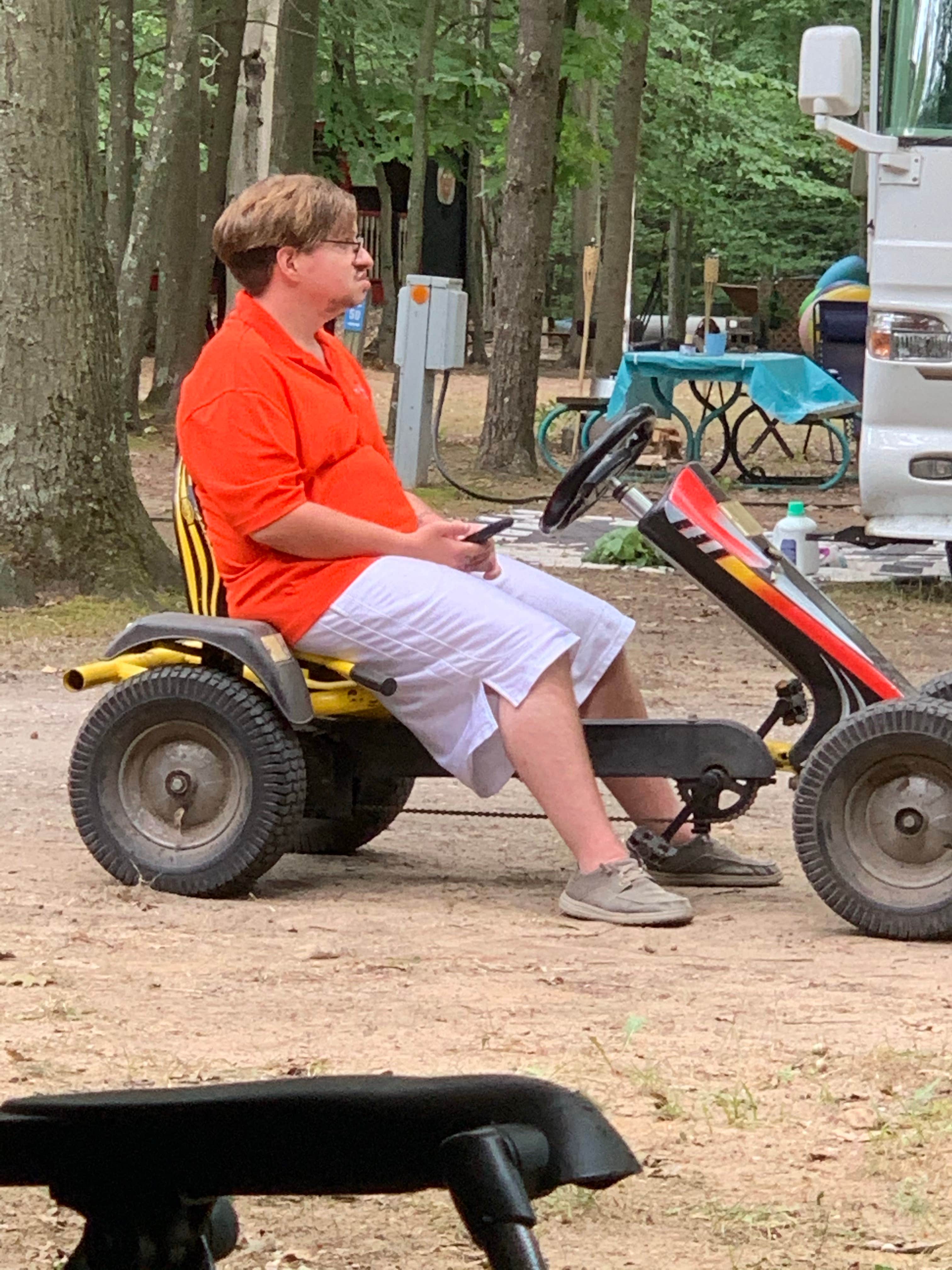 Marla S.'s photo of rv camping at Stony Haven Campground & Cabins near Whitehall, MI