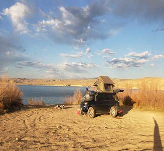 Camper-submitted photo from Green River Flaming Gorge Dispersed Site