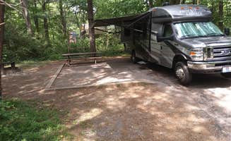 Gary P.'s photo of rv camping at Rocky Gap State Park Campground near Flintstone, MD