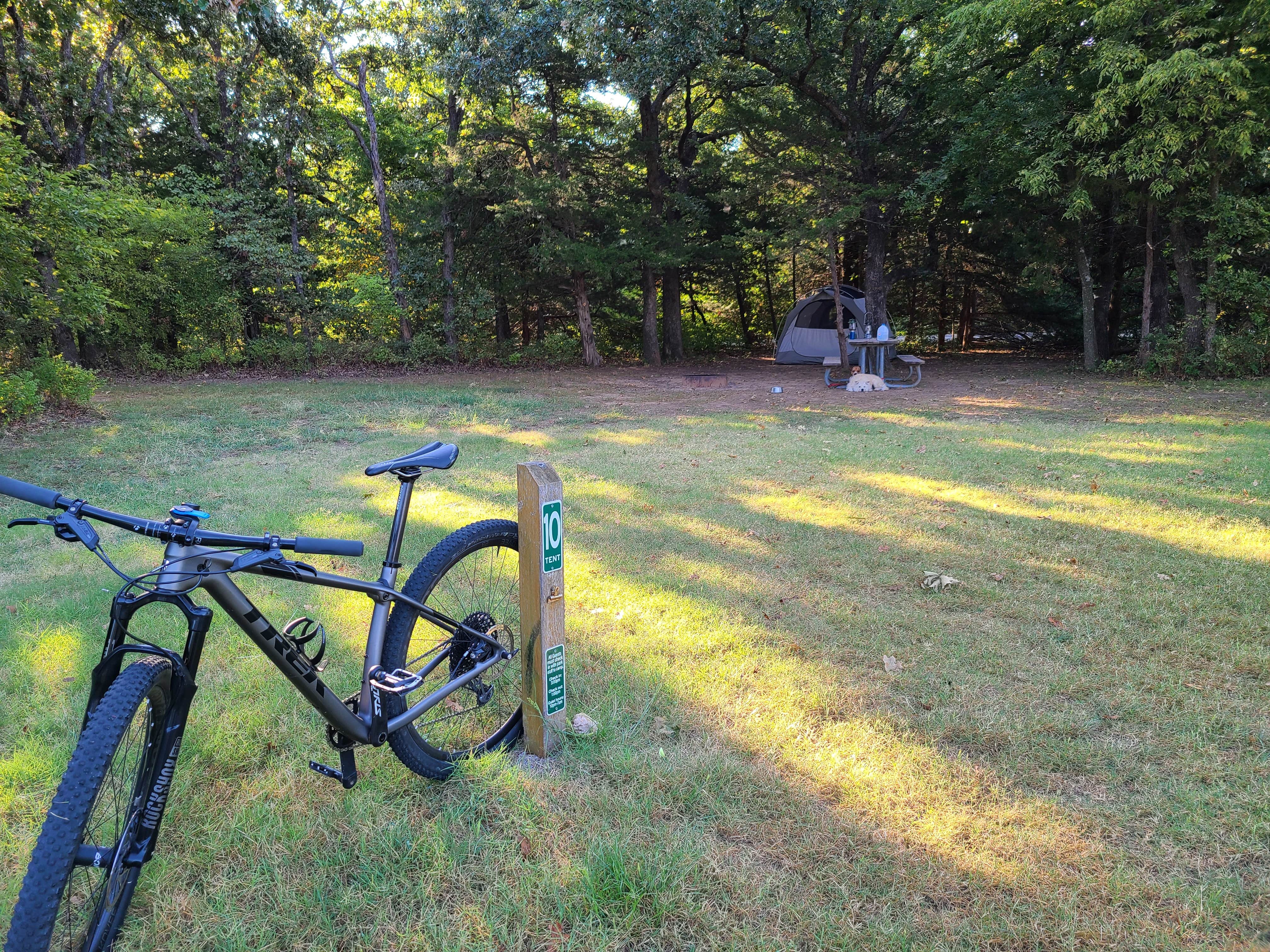 Camper-submitted photo at Lake McMurtry East Campground near Stillwater, OK