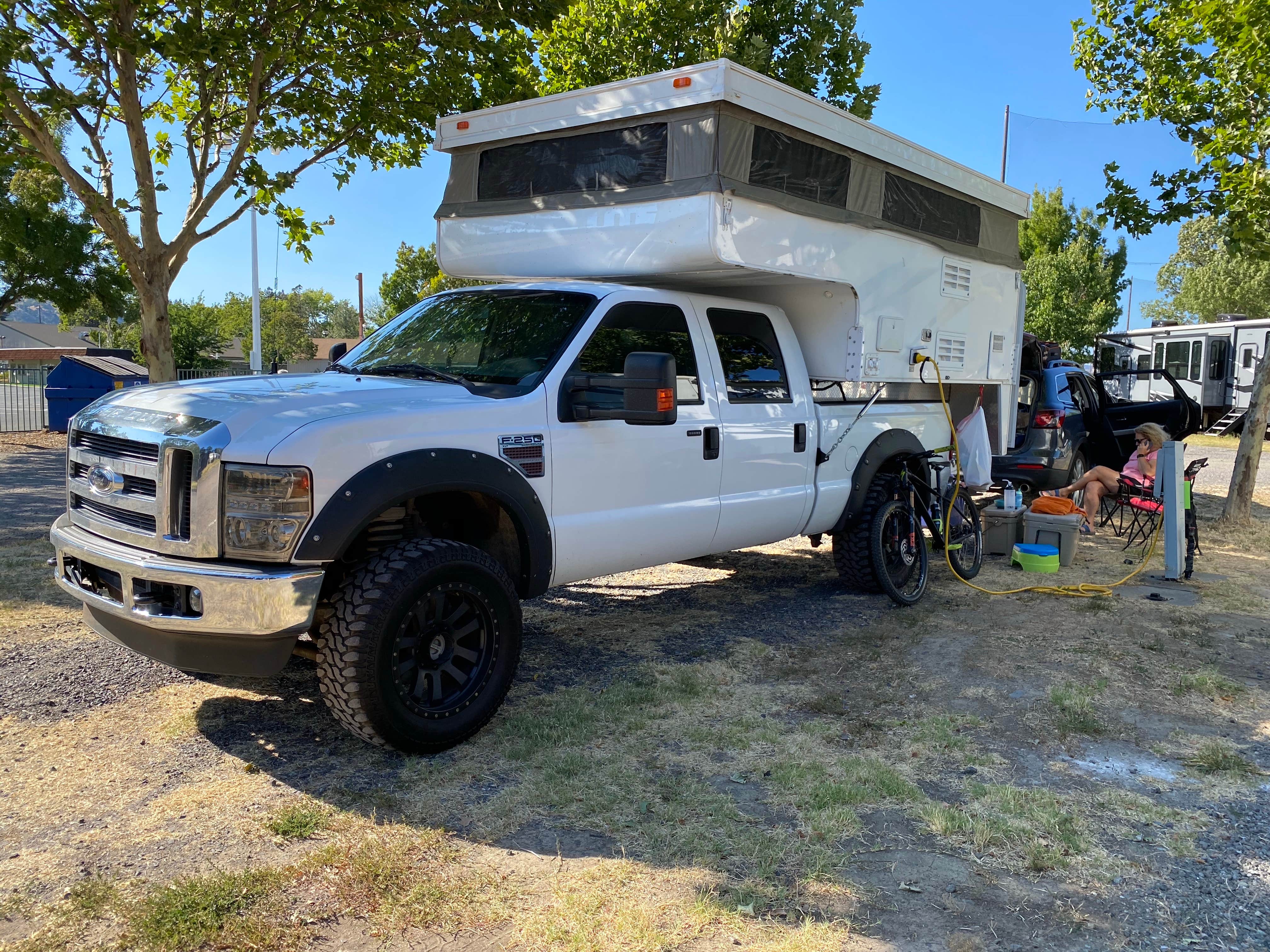 Camper-submitted photo at Redwood Empire Fair RV Park near Geyserville, CA