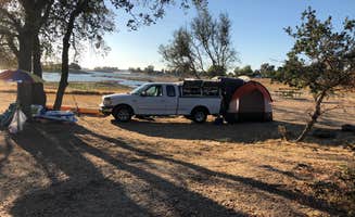 Larry W.'s photo of tent camping at Lake Camanche near Sonora, CA