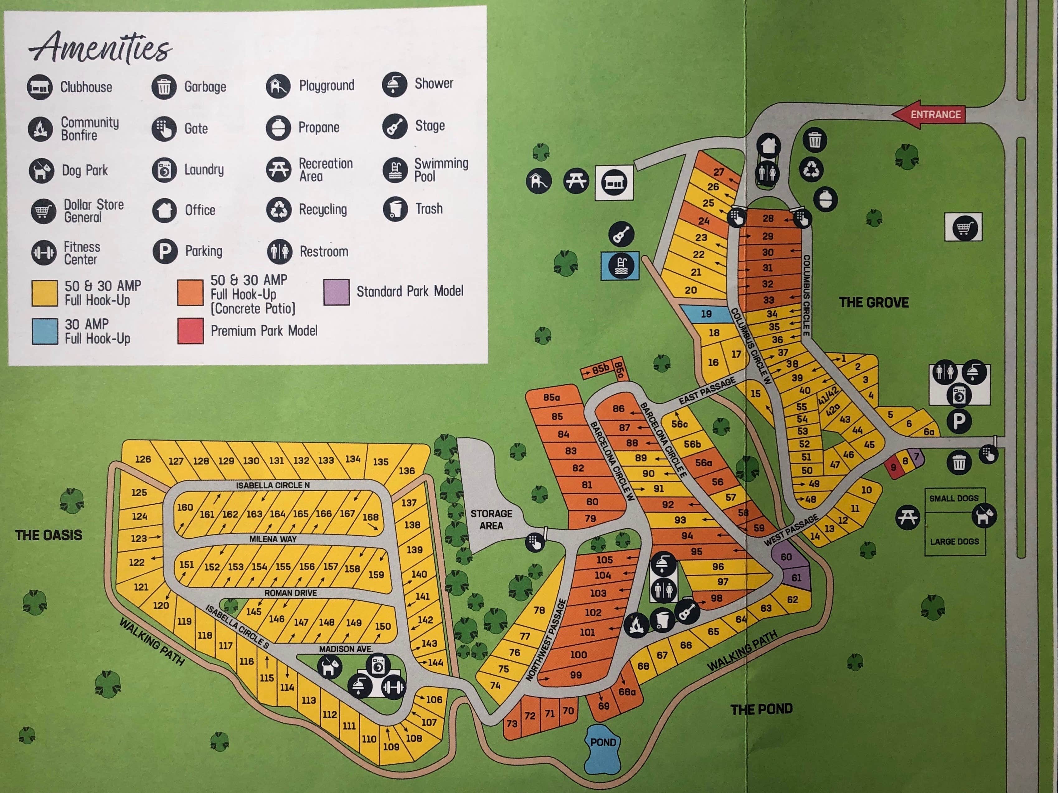 Camper-submitted photo at Compass RV Park near San Mateo, FL