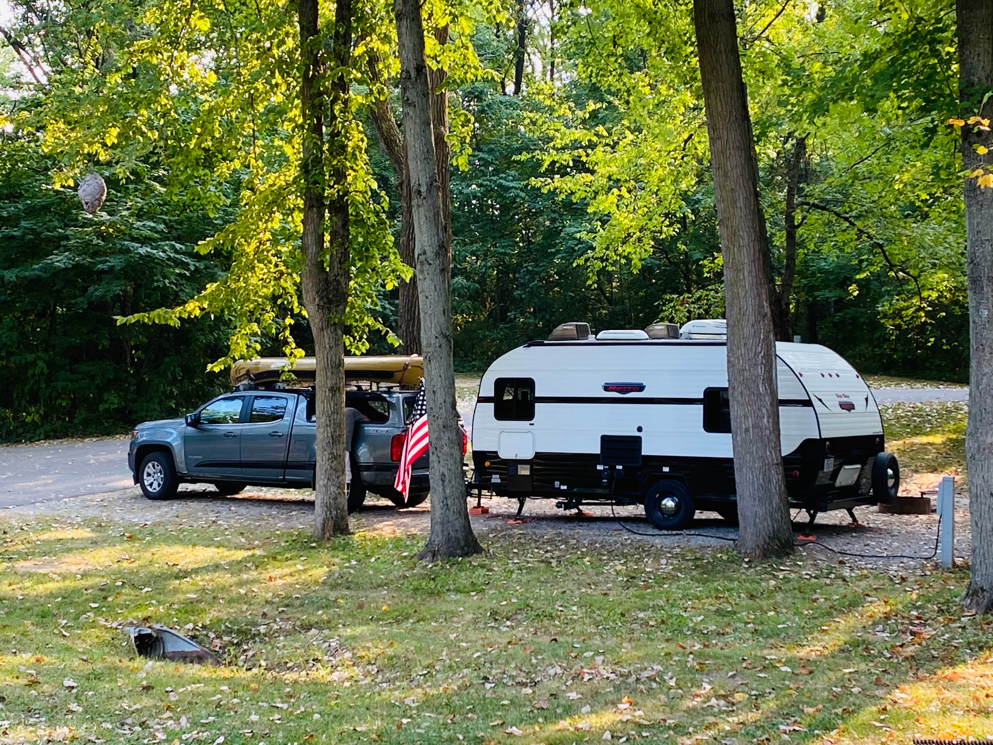 Sue B.'s photo at Pokagon State Park Campground near Coldwater, MI