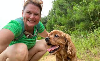 Cheri H.'s photo of camping with pets at Upper Caney Campground near McNeil, AR
