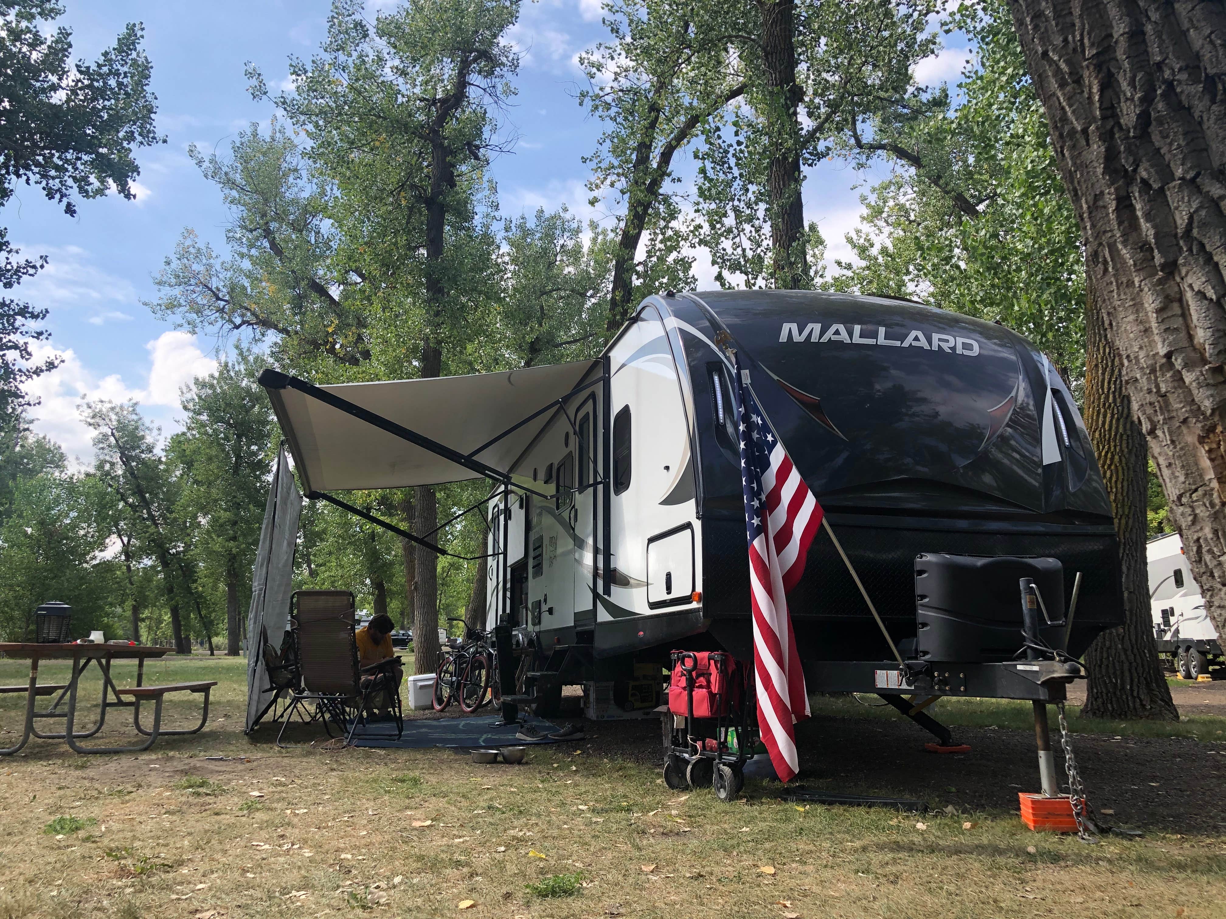 Amurican L.'s photo of rv camping at Fort Abraham Lincoln State Park Campground near Washburn, ND