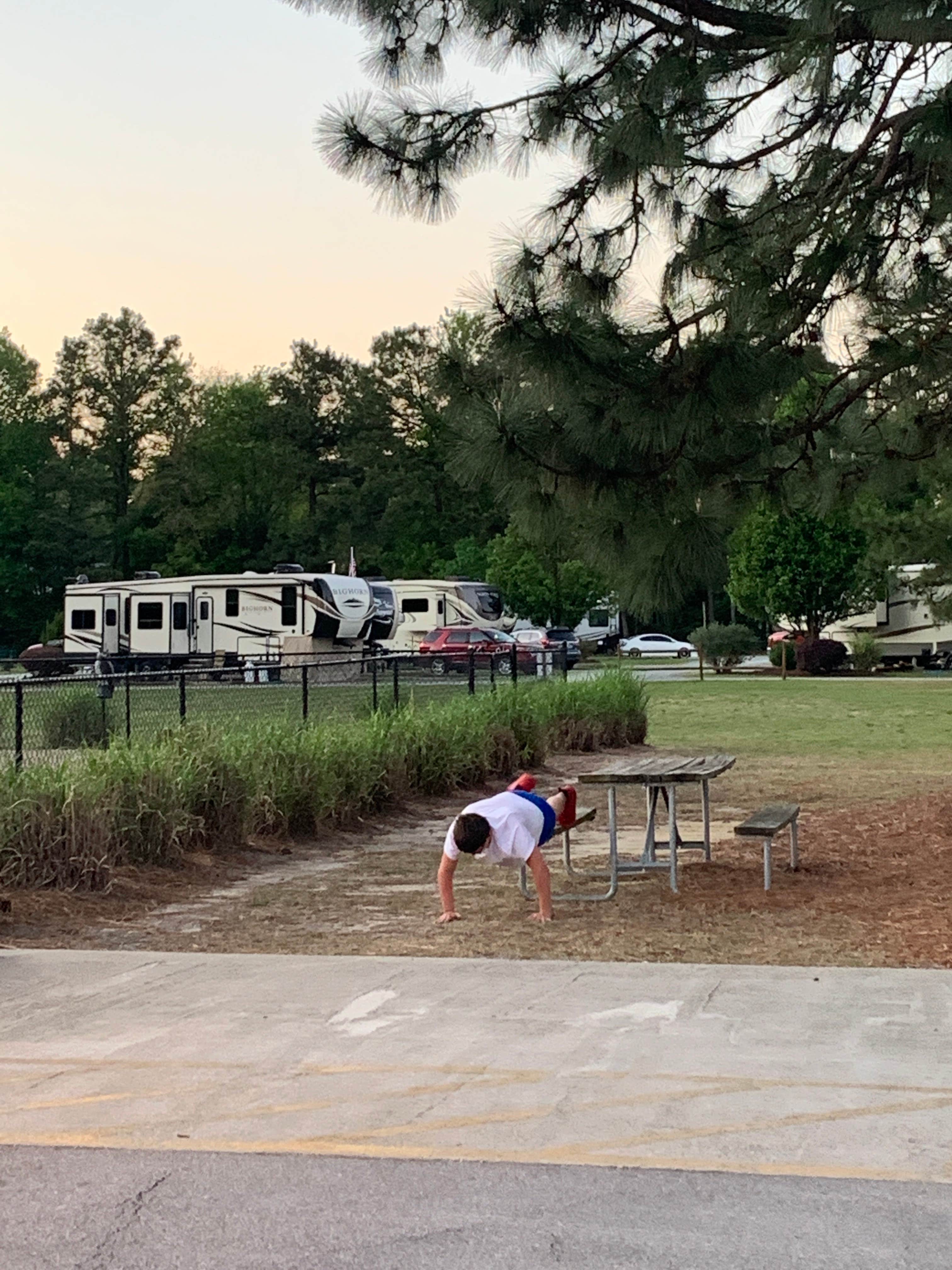Camper-submitted photo at Fayetteville RV Resort & Cottages near Southern Pines, NC