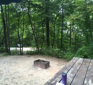 Camper-submitted photo from Quartzite Campground — Devils Lake State Park