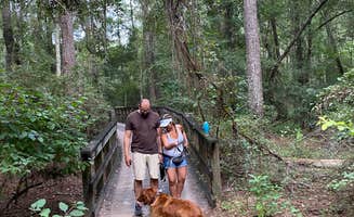 Enrique D.'s photo of camping with pets at General Coffee State Park Campground near Lakeland, GA