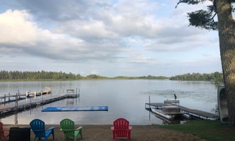 Camping near Hay Lake: Sal's Campground, Bovey, Minnesota