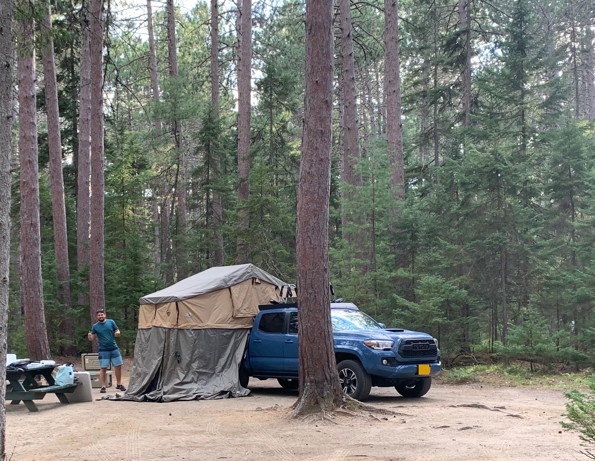 Bryan B.'s photo at Cathedral Pines Campground in Maine