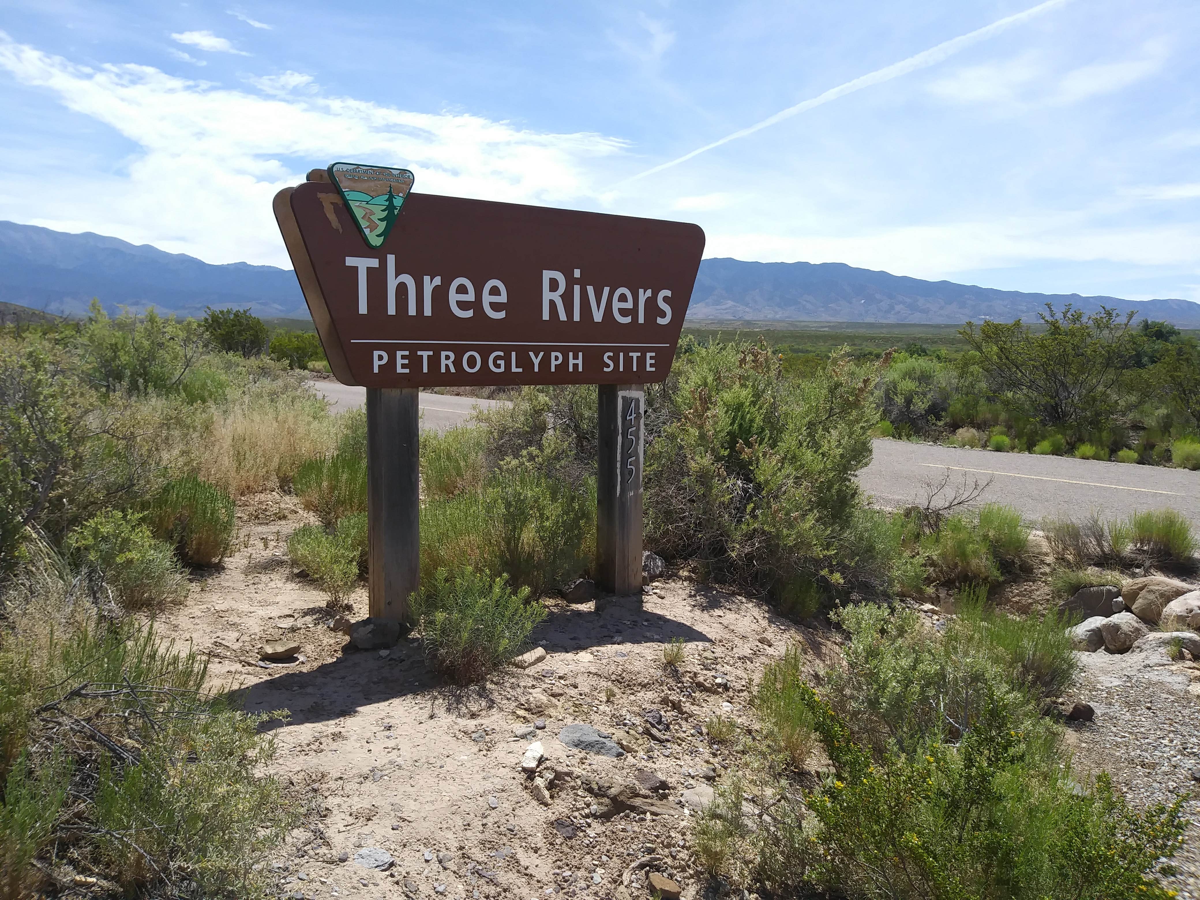 Camper submitted image from Three Rivers Petroglyph Site - 4