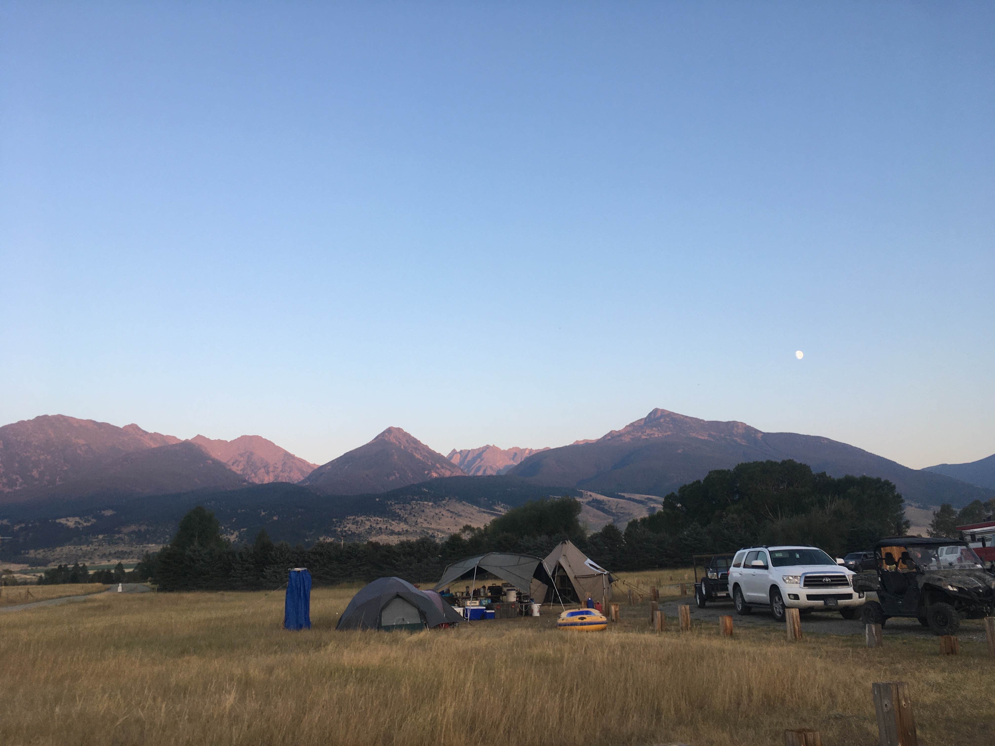 Camper-submitted photo at Loch Leven near Livingston, MT