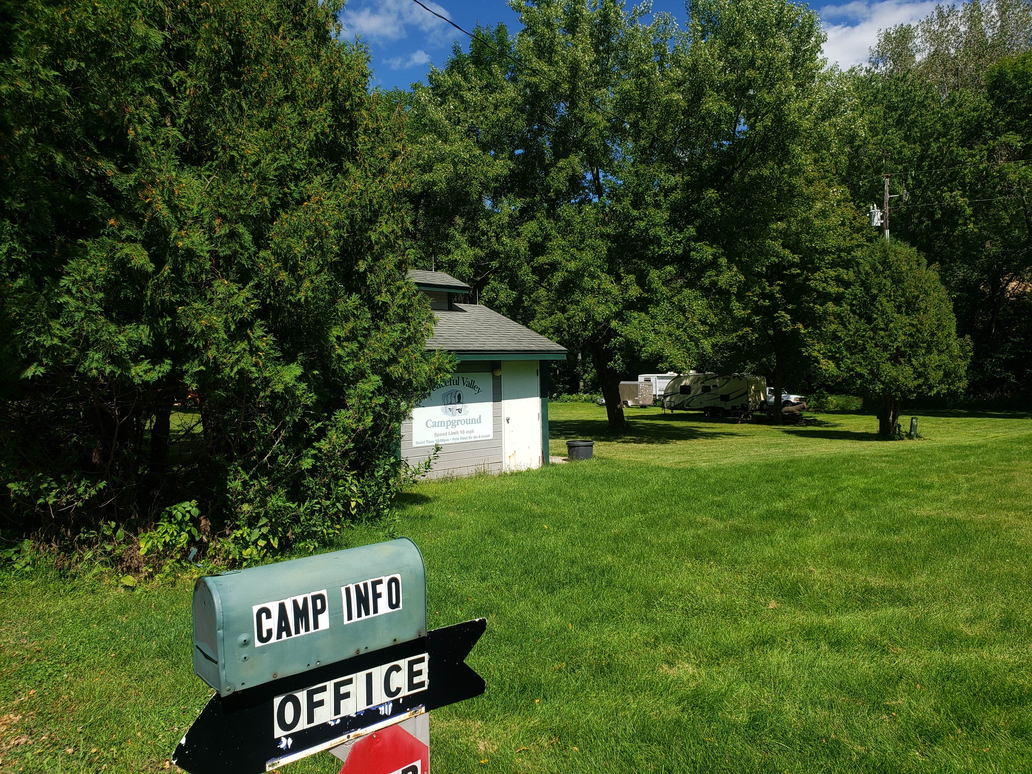 Camper-submitted photo at Peaceful Valley Campground near Kasota, MN