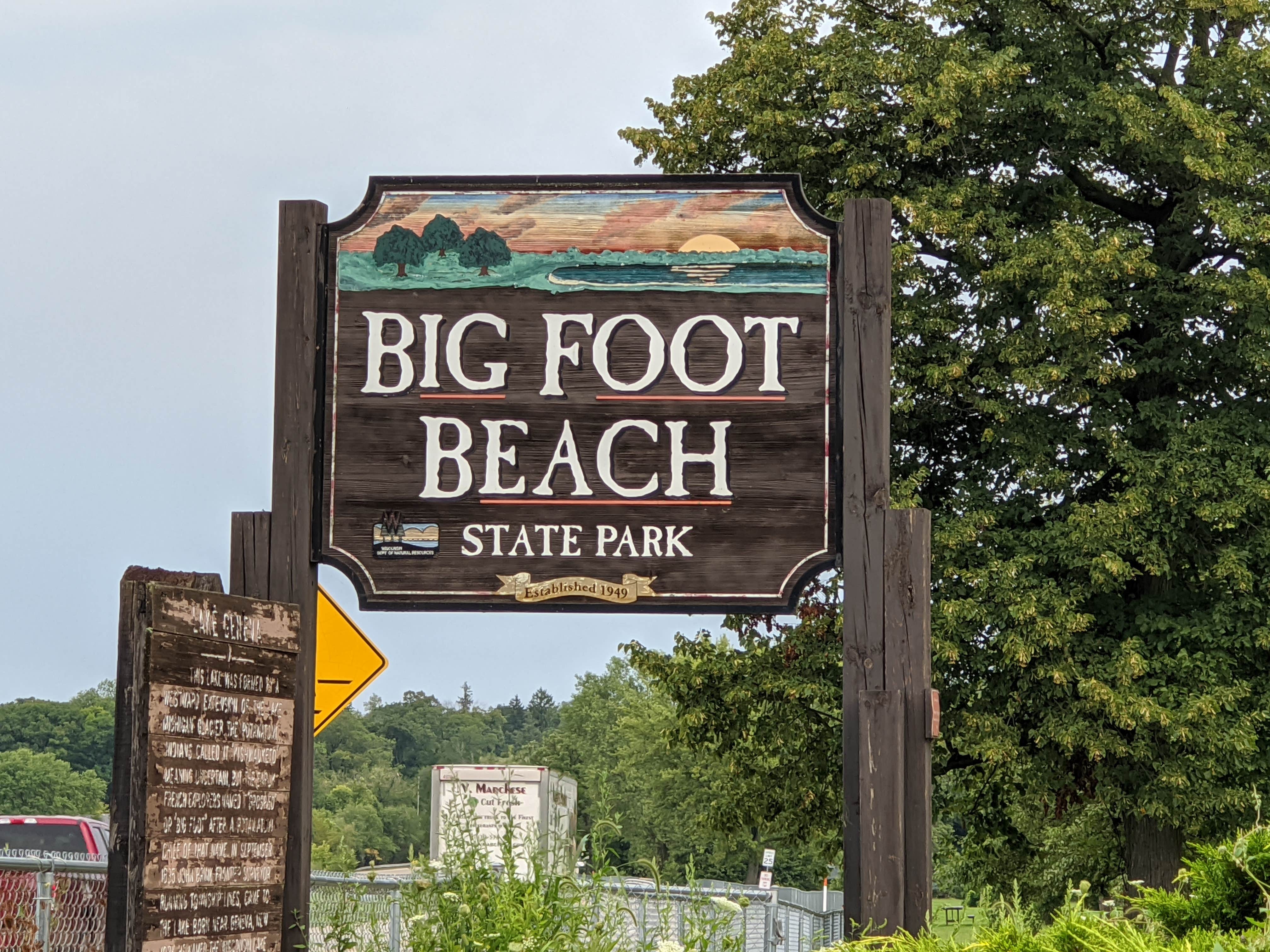 Camper submitted image from Big Foot Beach State Park Campground - 5