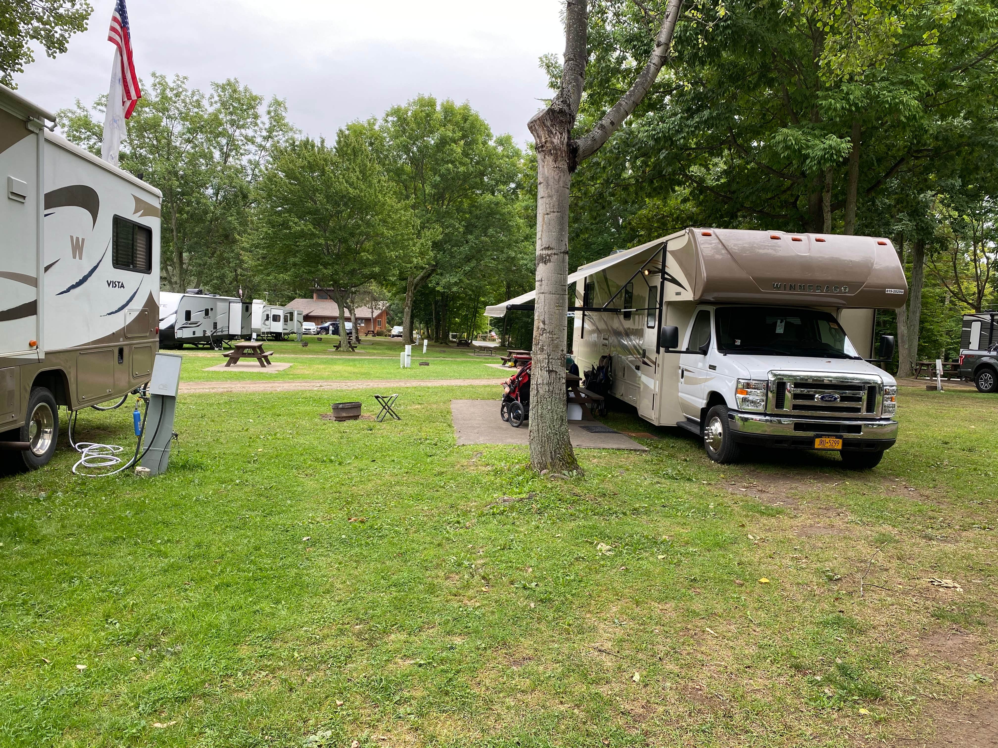 Becky's photo of rv camping at Brennan Beach Campground near Central Square, NY