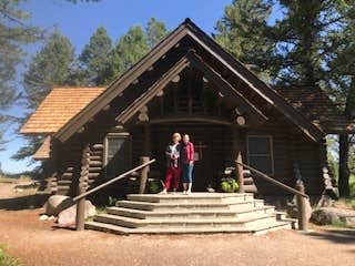 Shannon G.'s photo of glamping accommodations at Colter Bay RV Park at Colter Bay Village — Grand Teton National Park near Ashton, ID