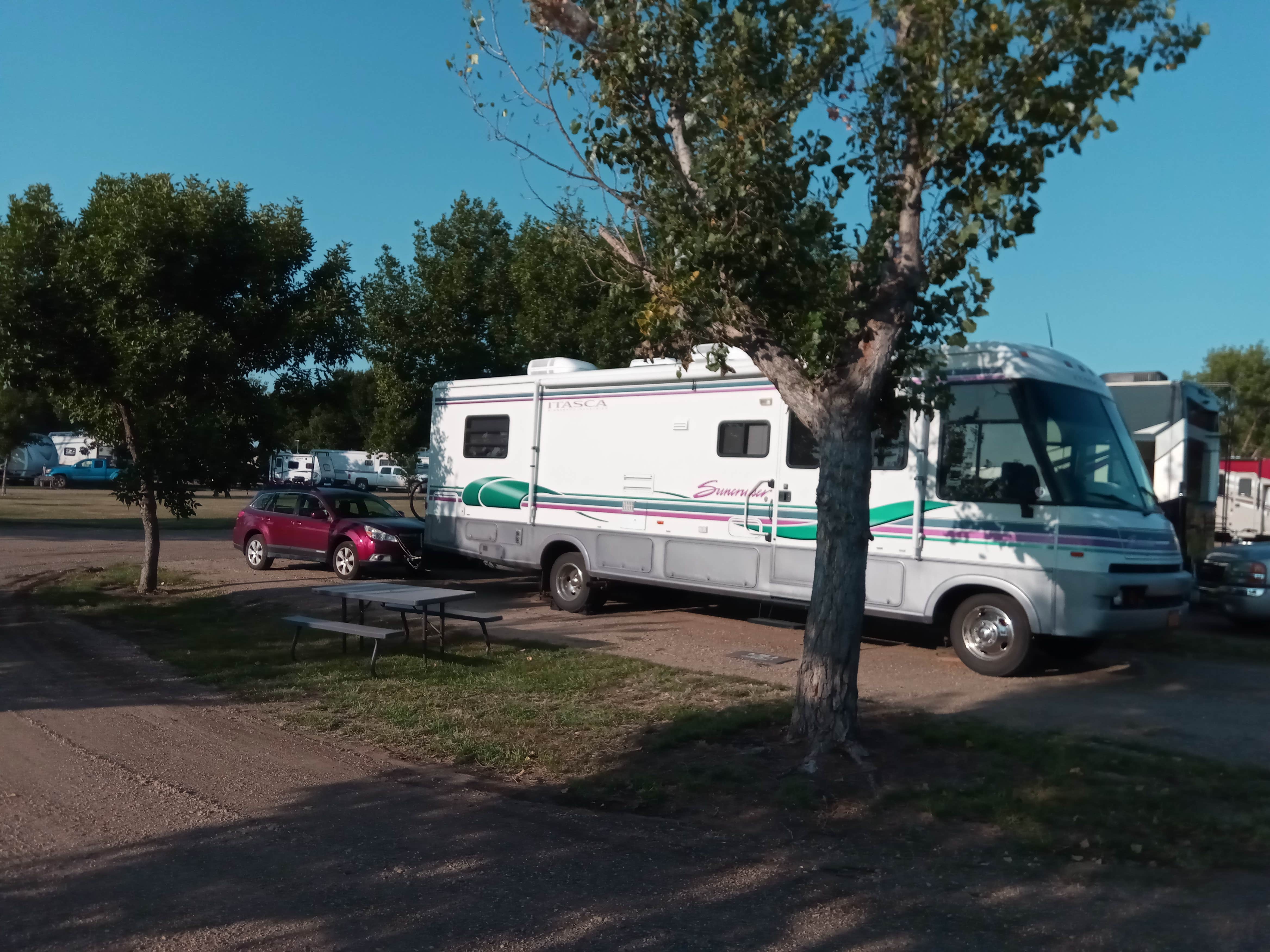 Jeffrey J.'s photo of rv camping at New Frontier RV Campground near Pierre, SD