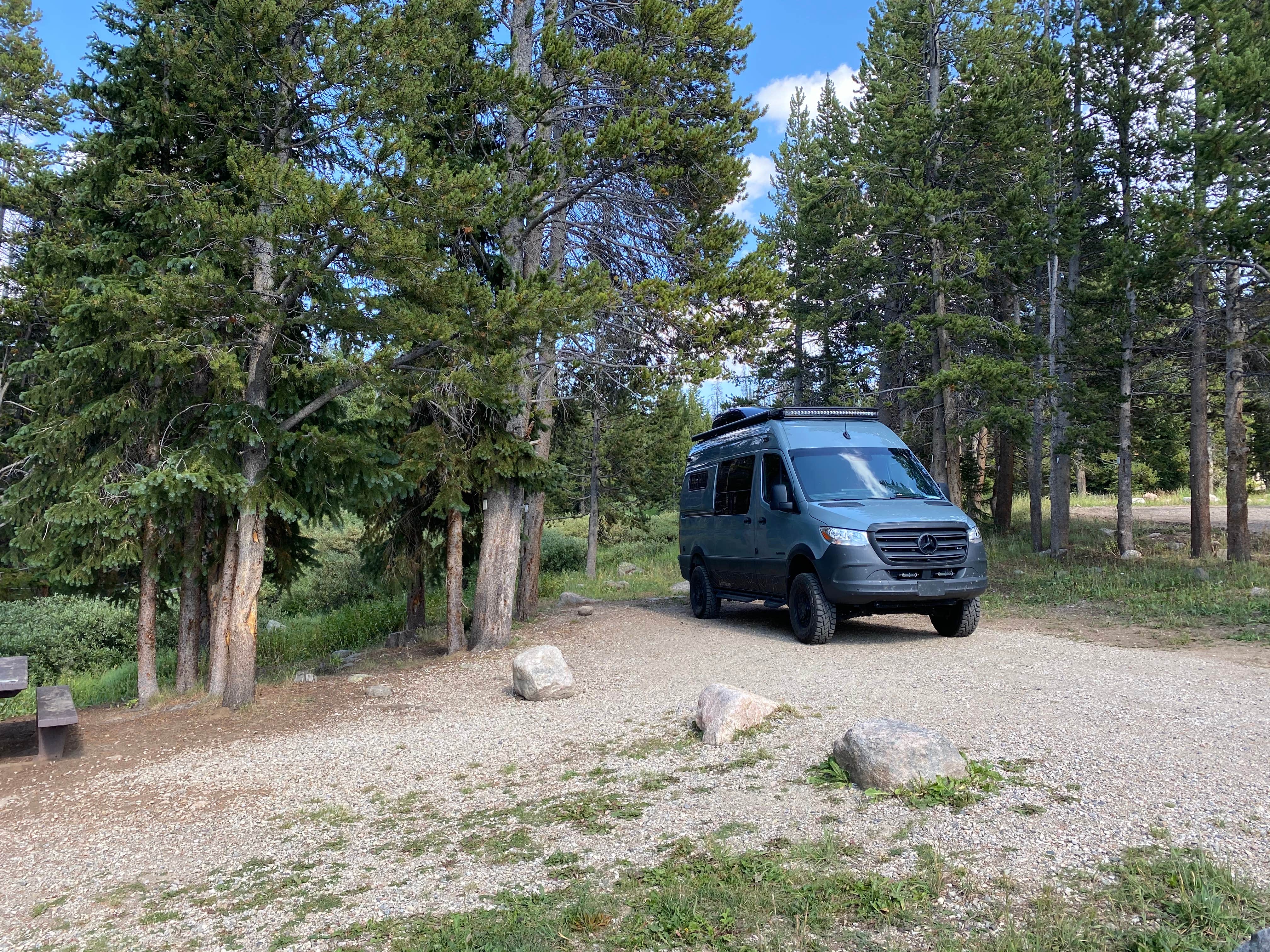 Kathryn N.'s photo of rv camping at Beartooth Lake near Powell, WY