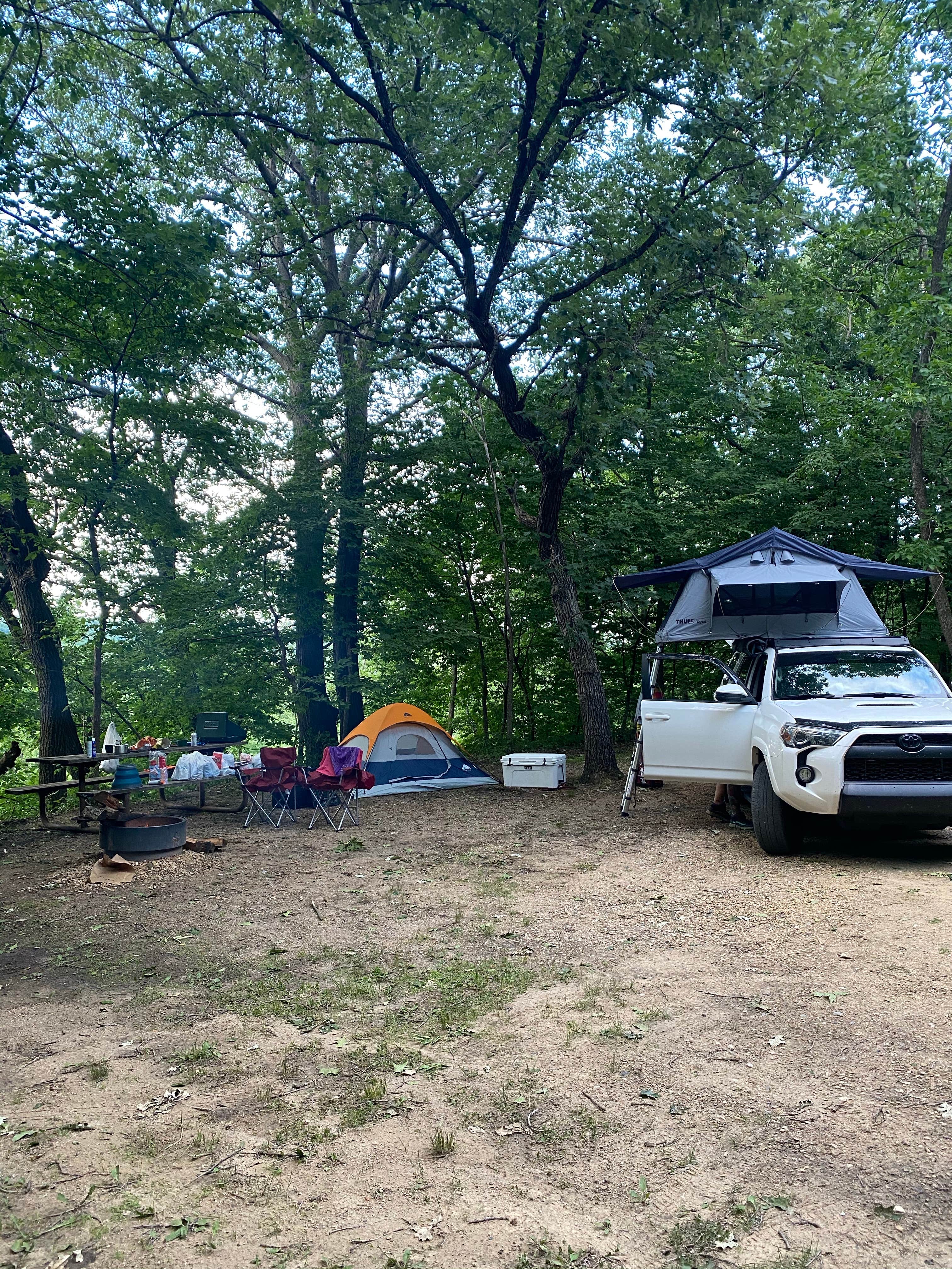 Tyler M.'s photo at Red Fox Campground — Minneopa State Park in Minnesota