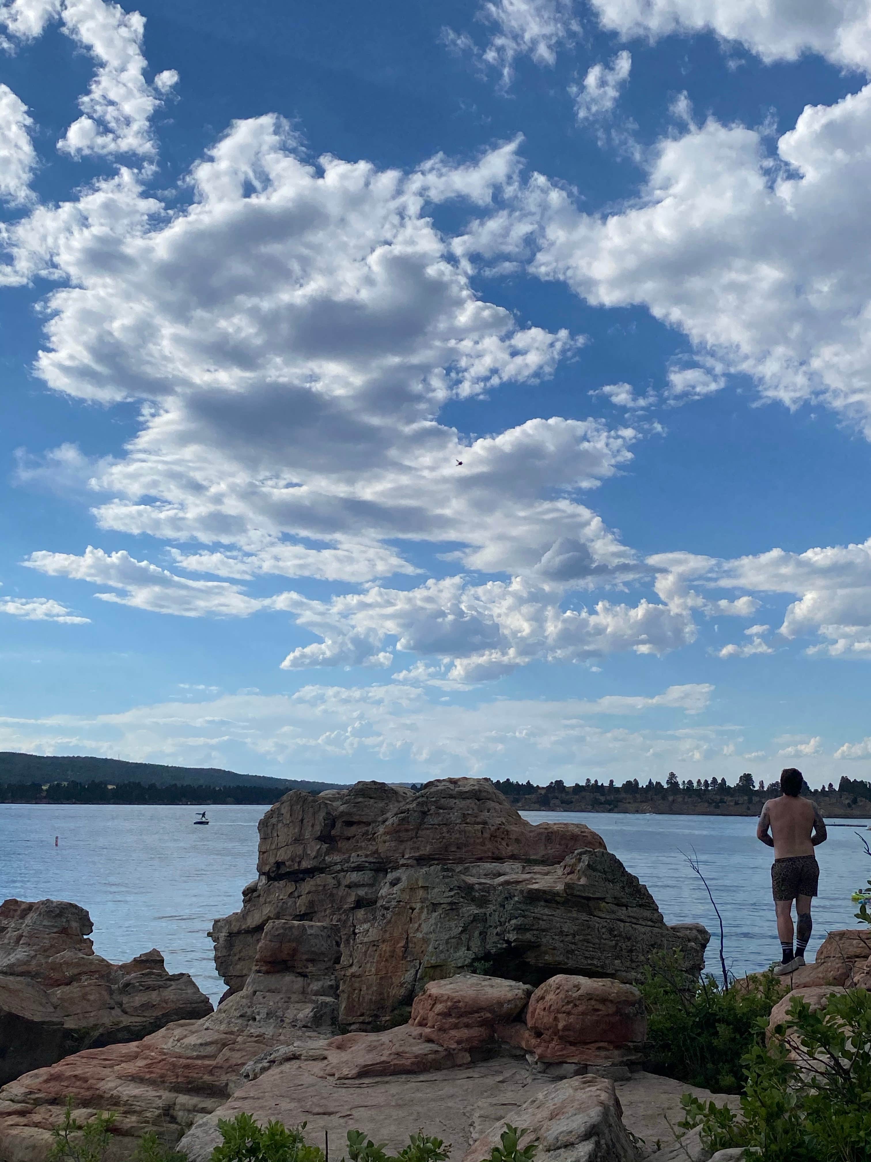 Camper-submitted photo at Tatanka Campground — Keyhole State Park near Gillette, WY