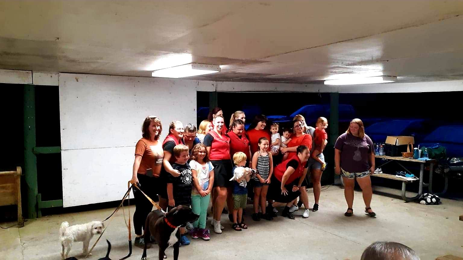Katrin M.'s photo of camping with pets at Roan Mountain State Park Campground in Tennessee