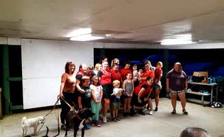 Katrin M.'s photo of camping with pets at Roan Mountain State Park Campground near Bluff City, TN