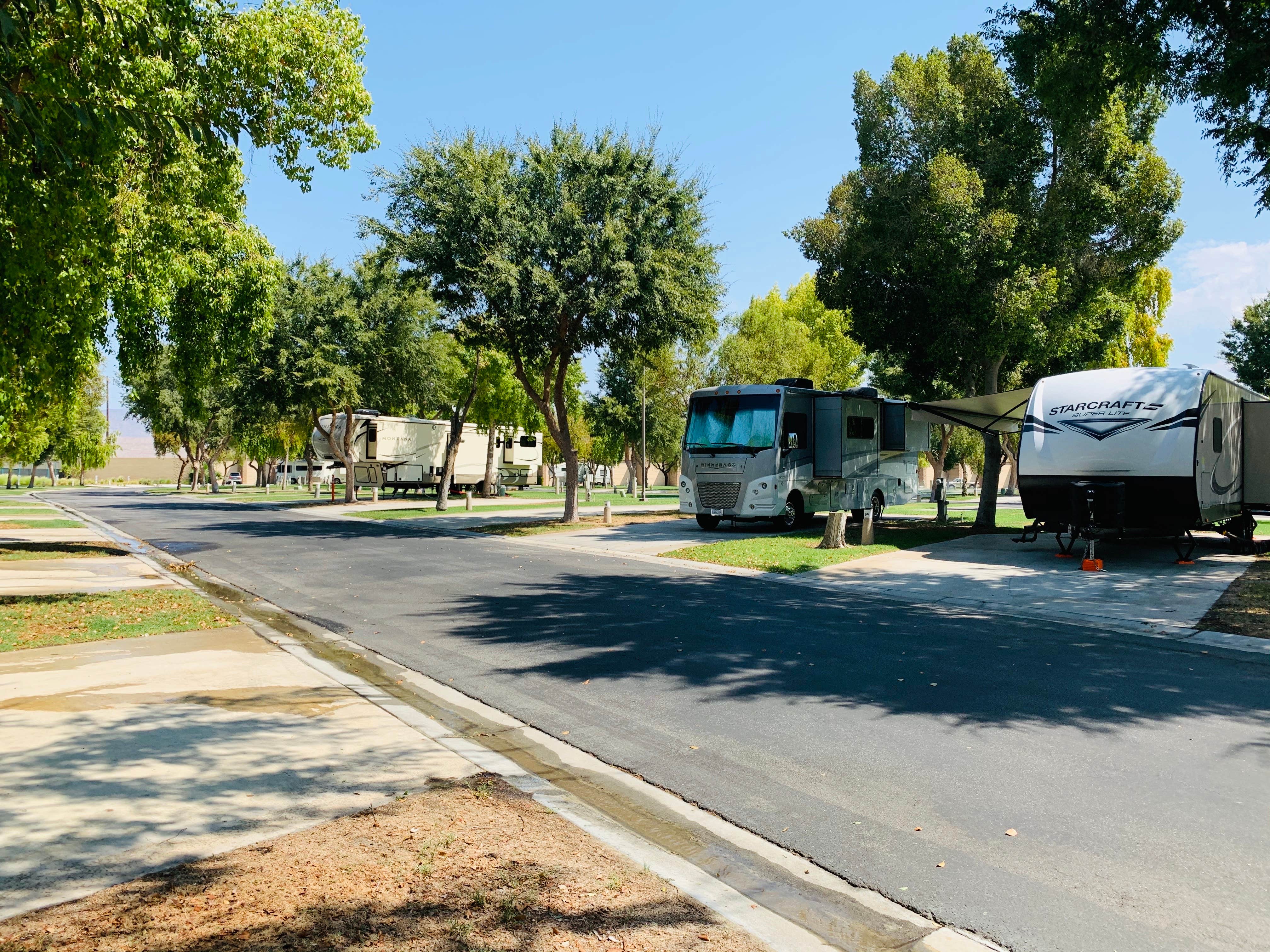 Penélope F.'s photo of rv camping at Emerald Desert RV Resort near Joshua Tree National Park
