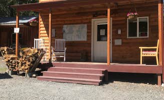 Rachel A.'s photo of a cabin at North Lake RV Park & Campground near Boyds, WA