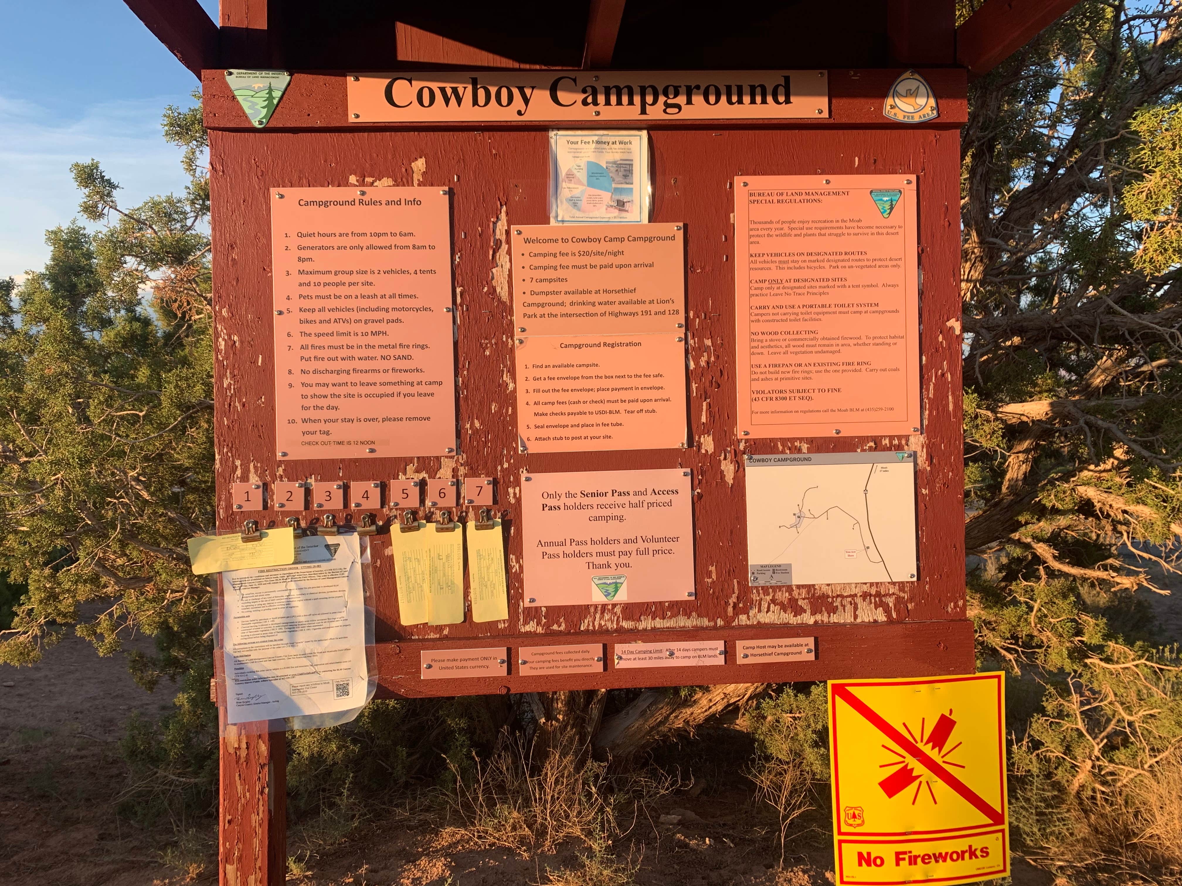 Camper submitted image from Cowboy Camp Campground - 5
