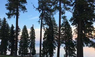 Camping near Eagle Point Campground — Emerald Bay State Park: General Creek Campground — Ed Z'Berg Sugar Pine Point State Park, Tahoma, California