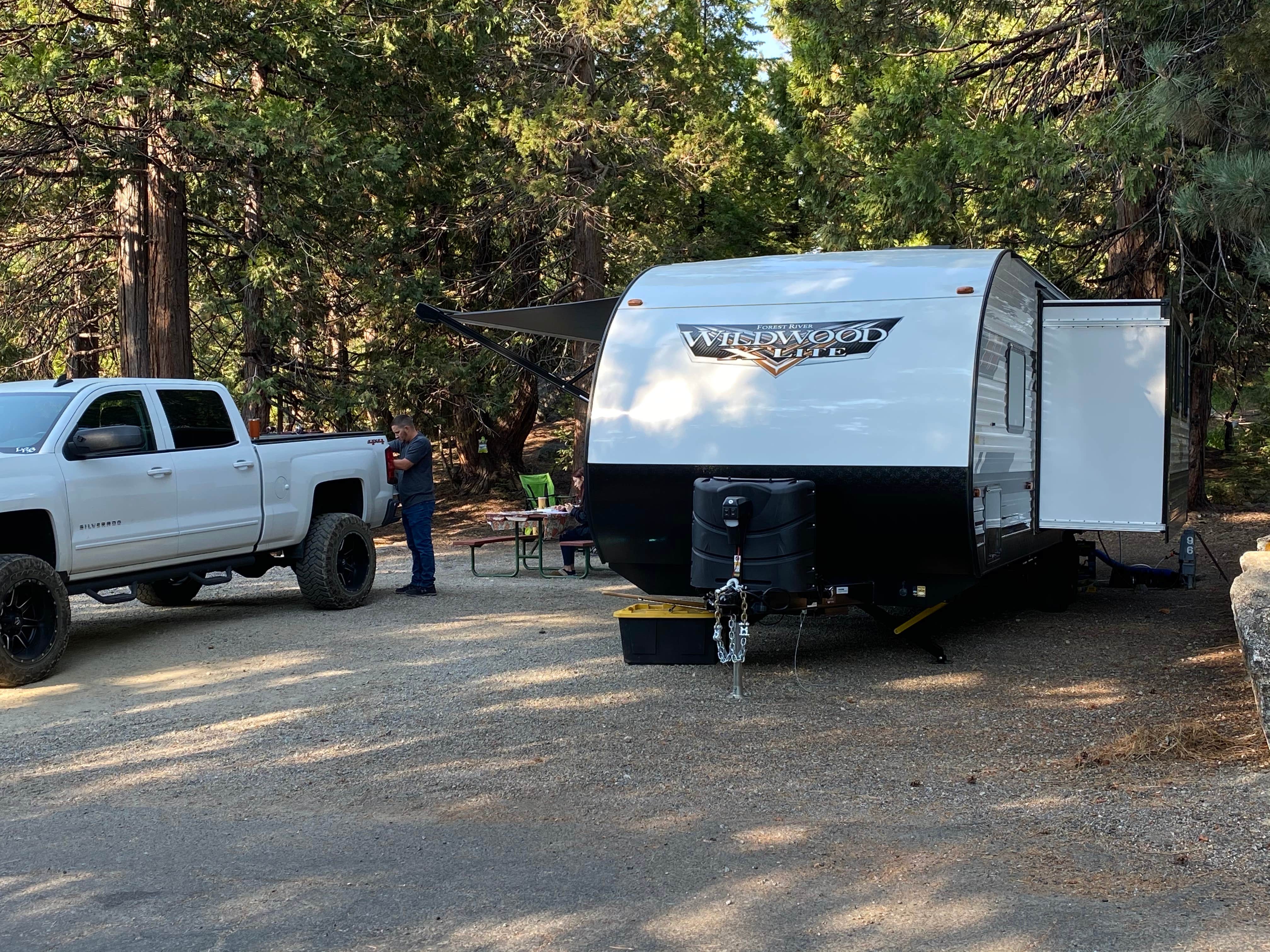 Stephanie's photo of rv camping at Wishon Village RV Resort near Big Creek, CA