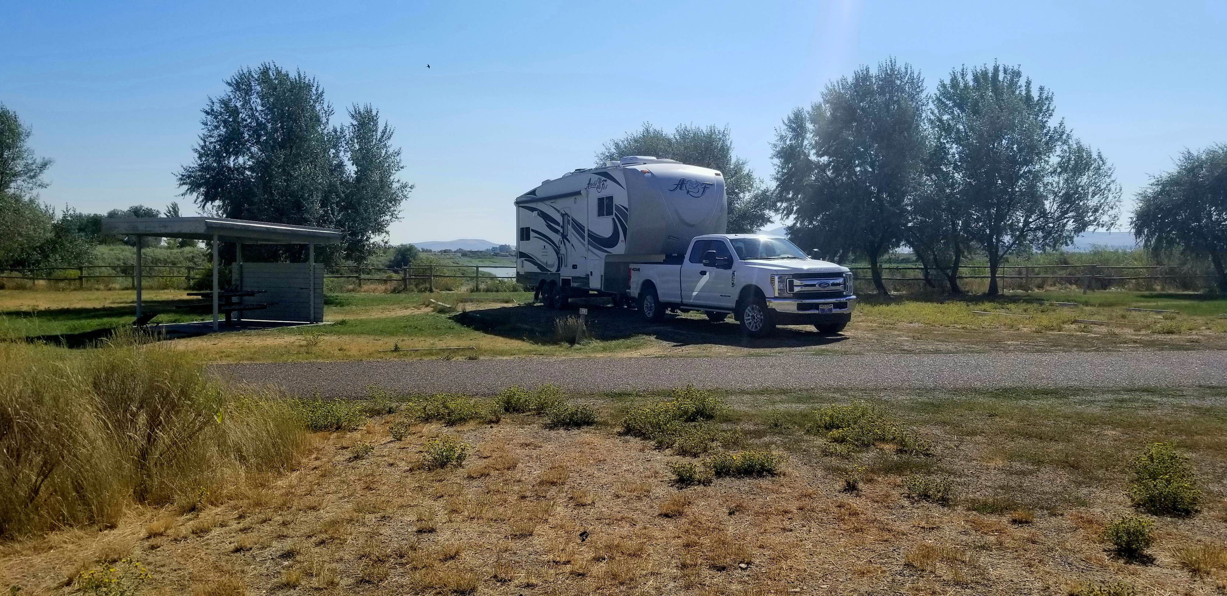 Sandra S.'s photo of rv camping at Lake Cascade/Curlew Campground near Malta, ID