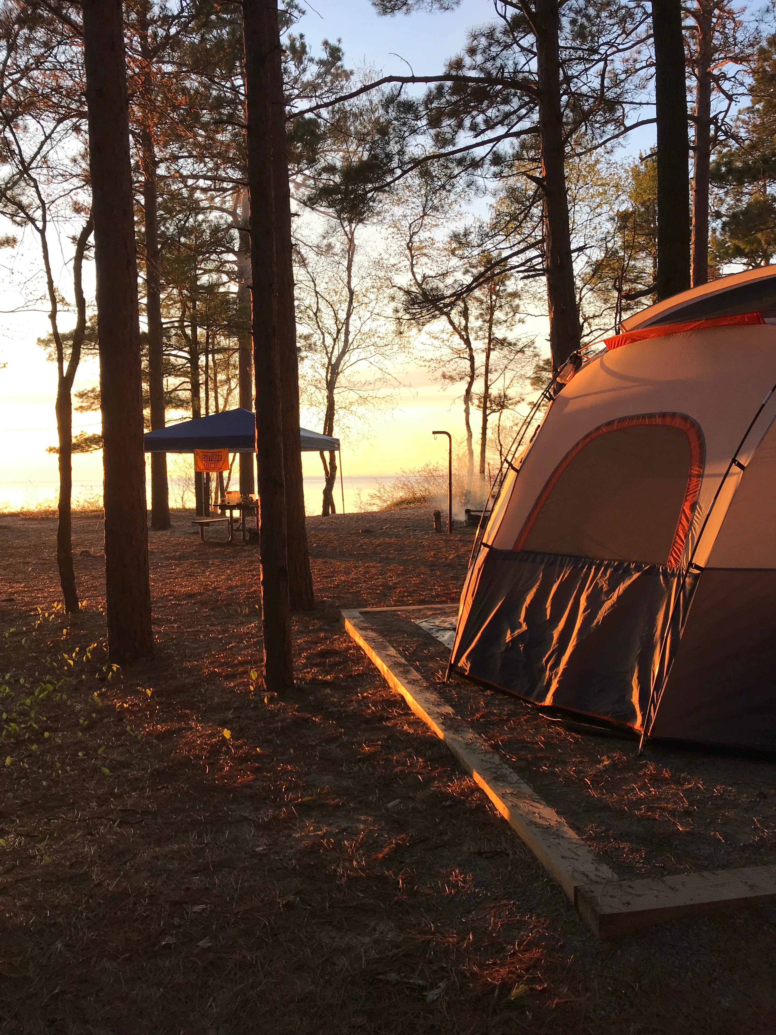 Samantha B.'s photo at Twelvemile Beach Campground — Pictured Rocks National Lakeshore near Pictured Rocks National Park