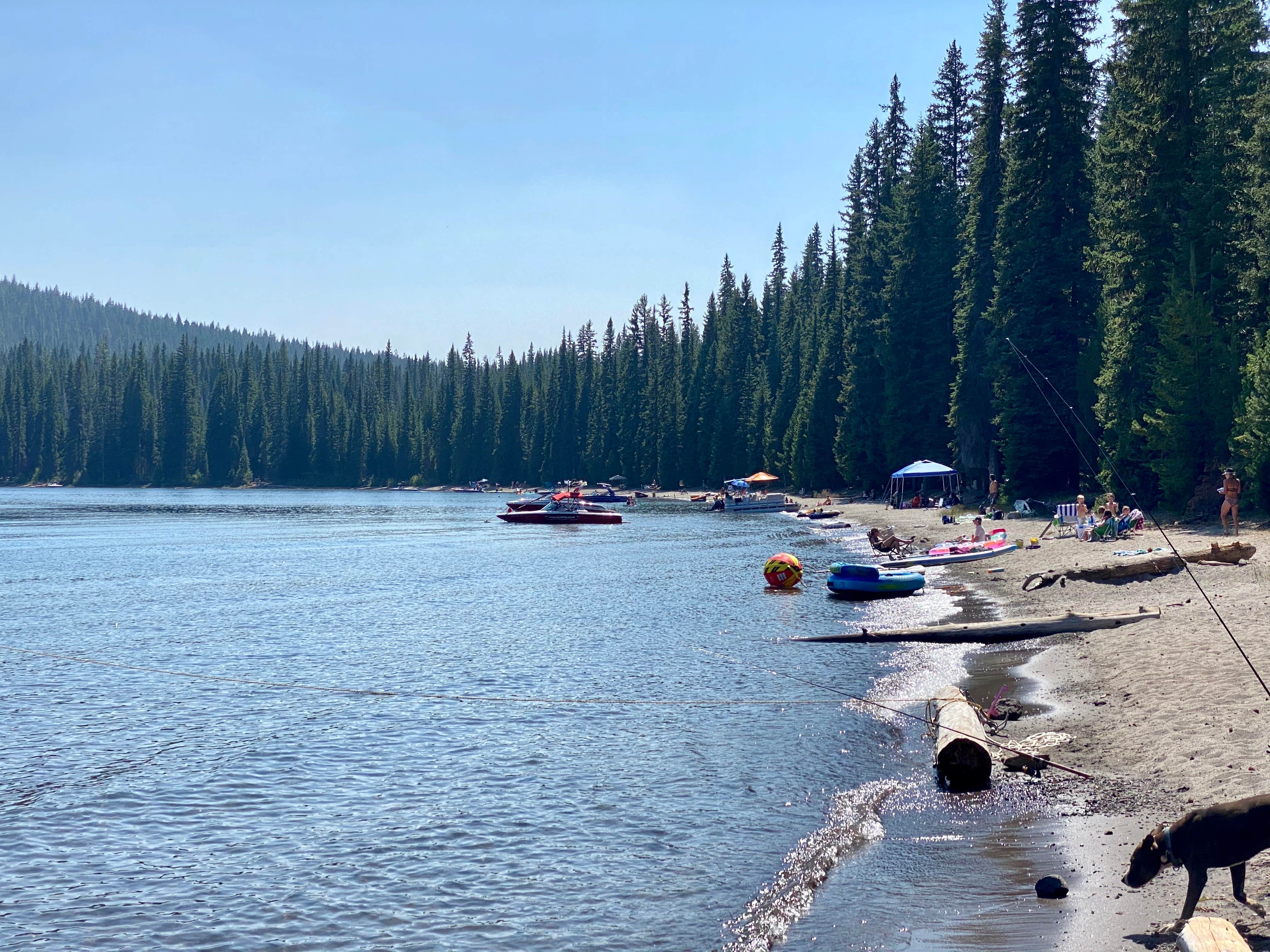 Camper-submitted photo at Cultus Lake Boat In - West Campground near Deschutes National Forest