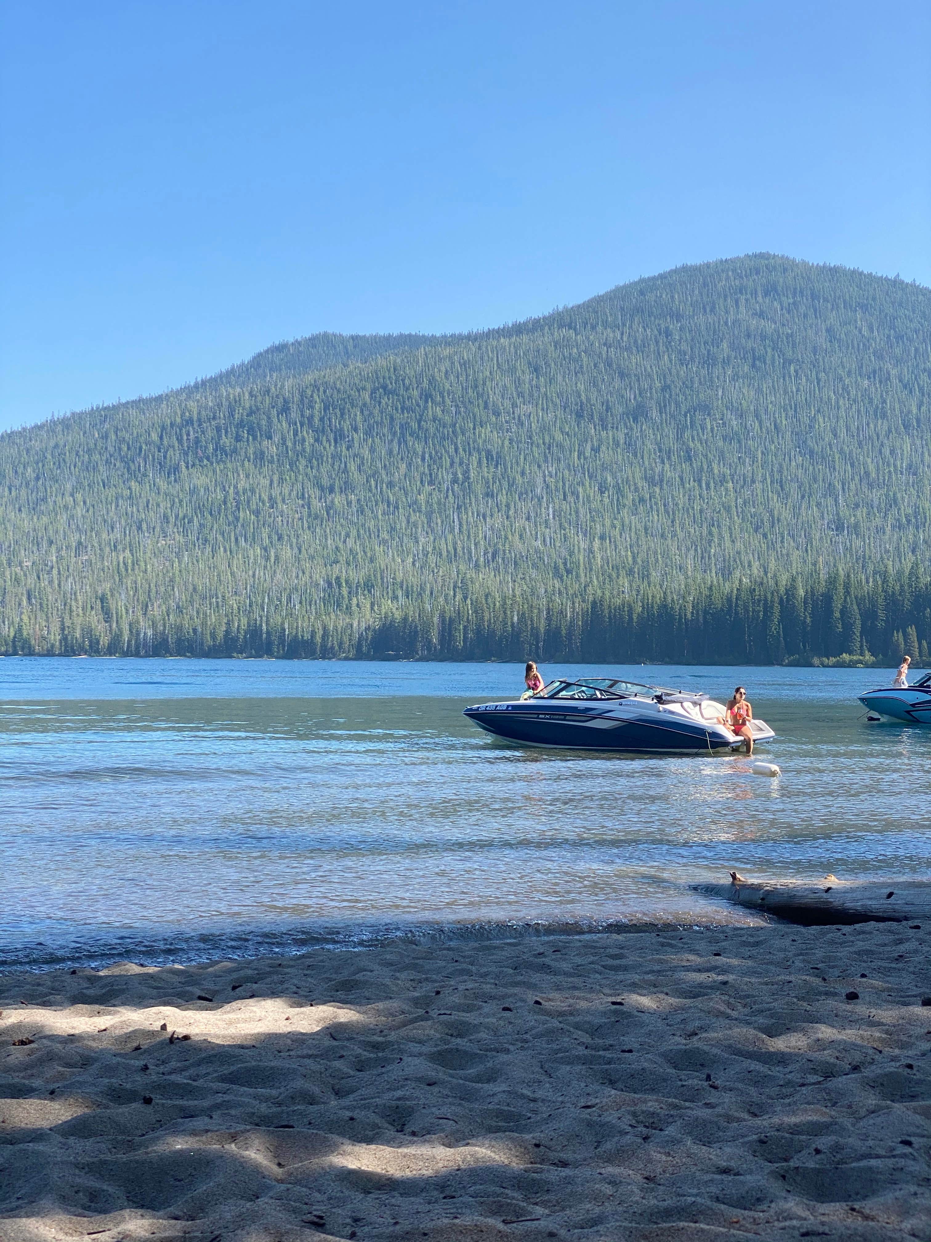 Camper submitted image from Cultus Lake Boat In - West Campground - 4