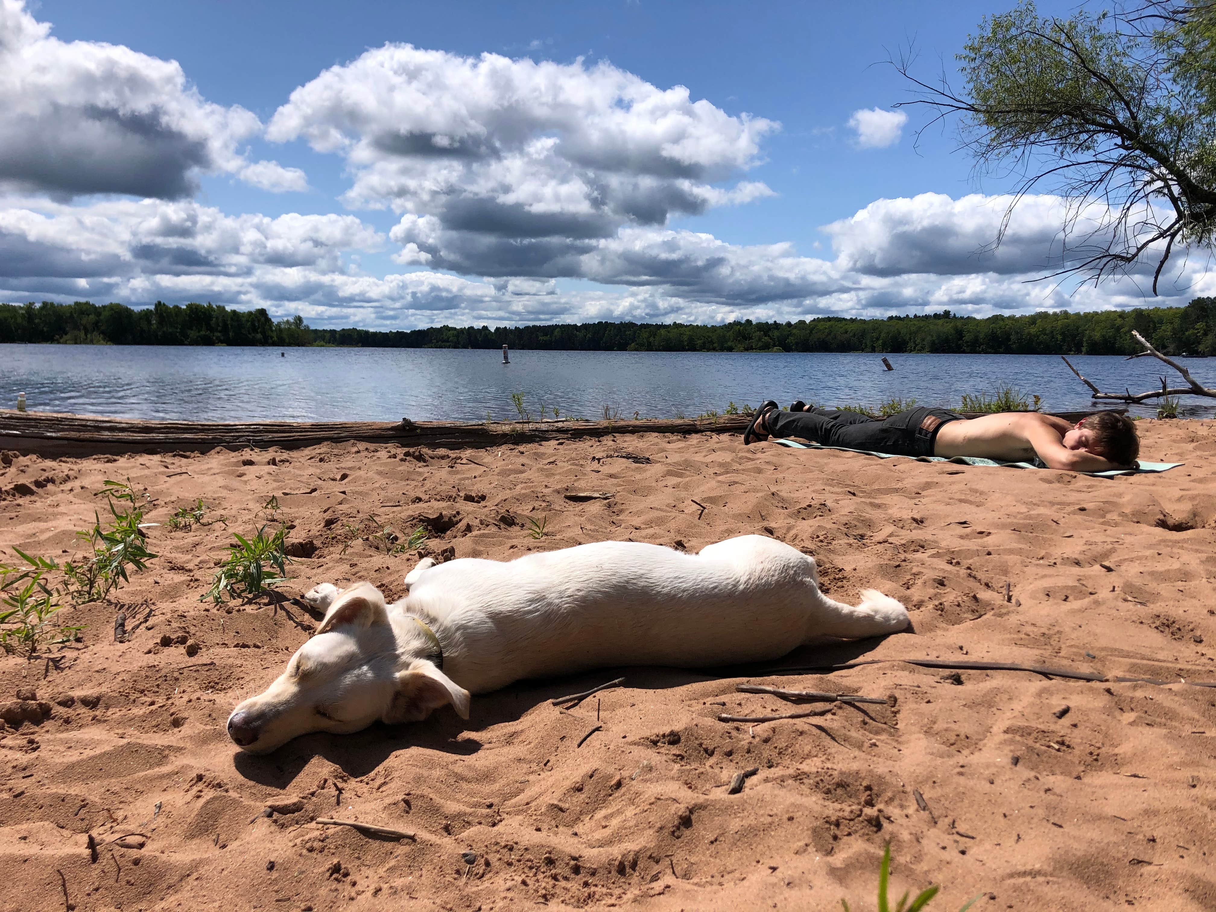 Camper-submitted photo at Bond Falls Campground near Trout Creek, MI