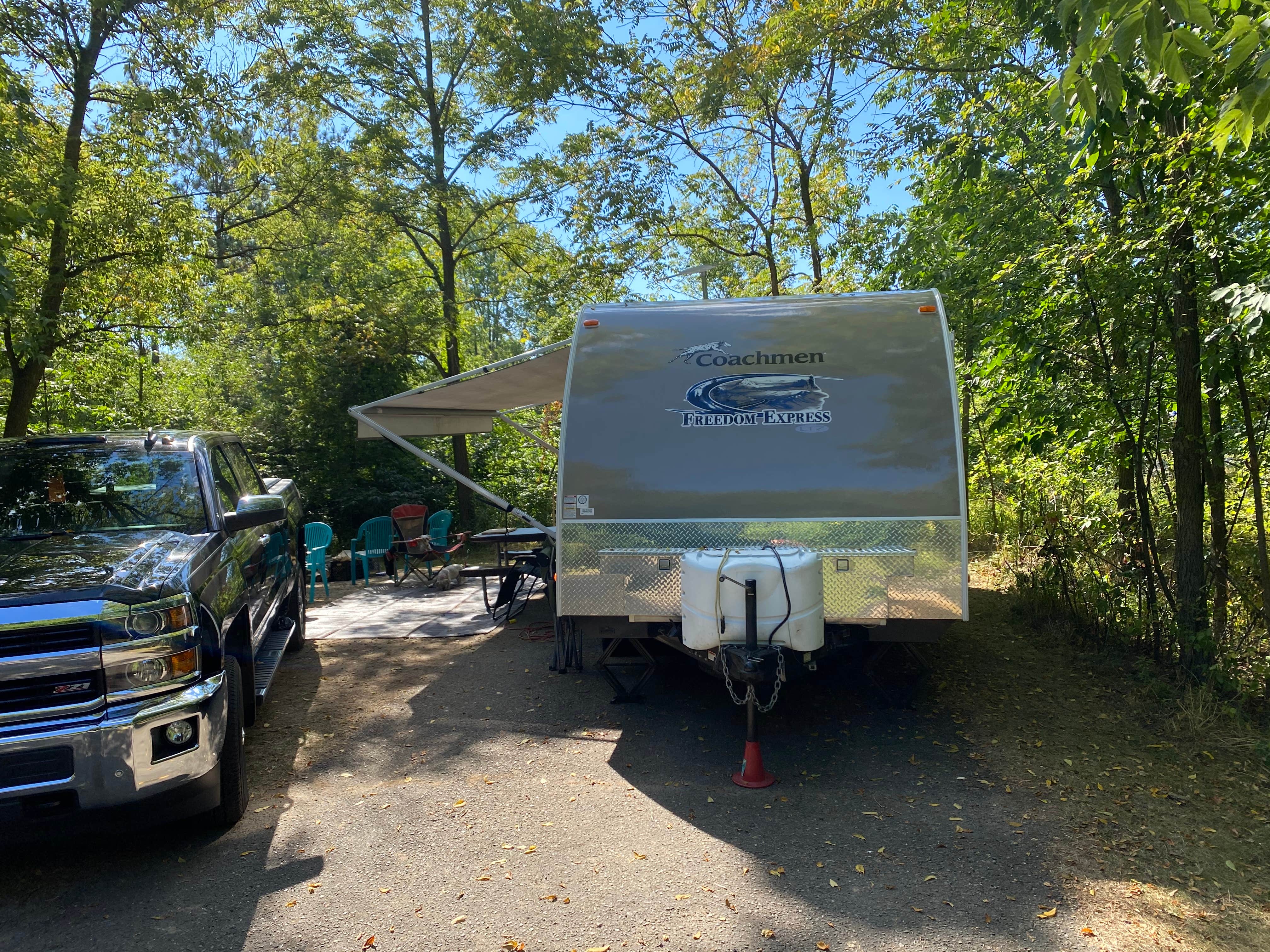 Debra B.'s photo of rv camping at Sleepy Hollow State Park Campground near Owosso, MI