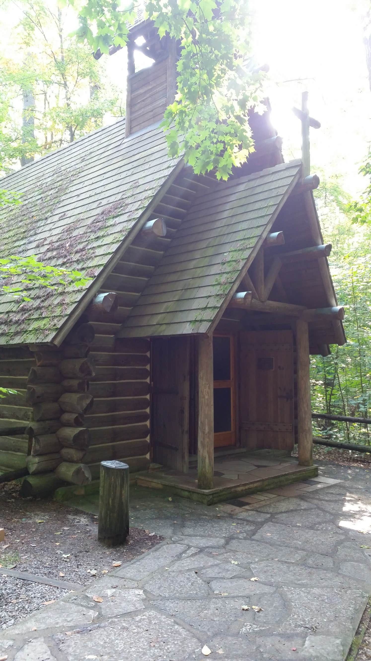 Rachel K.'s photo of a cabin at Hartwick Pines State Park Campground near South Boardman, MI