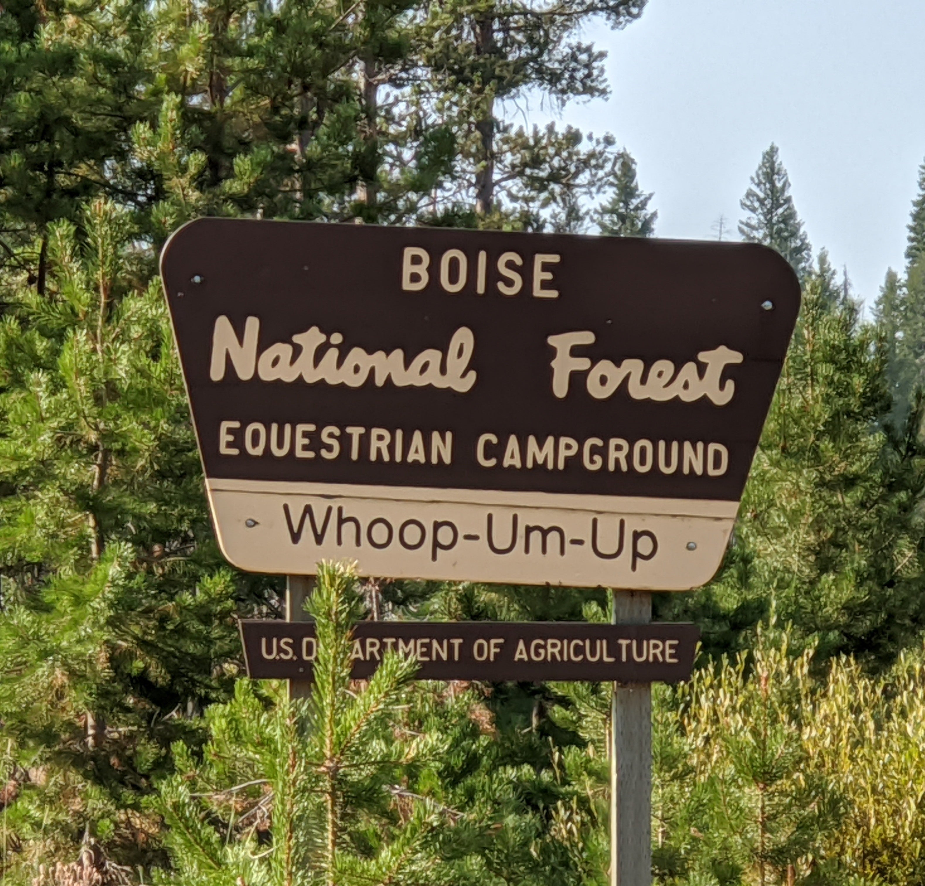 Camper submitted image from Boise National Forest Whoop-em-up Equestrian Campground - 4