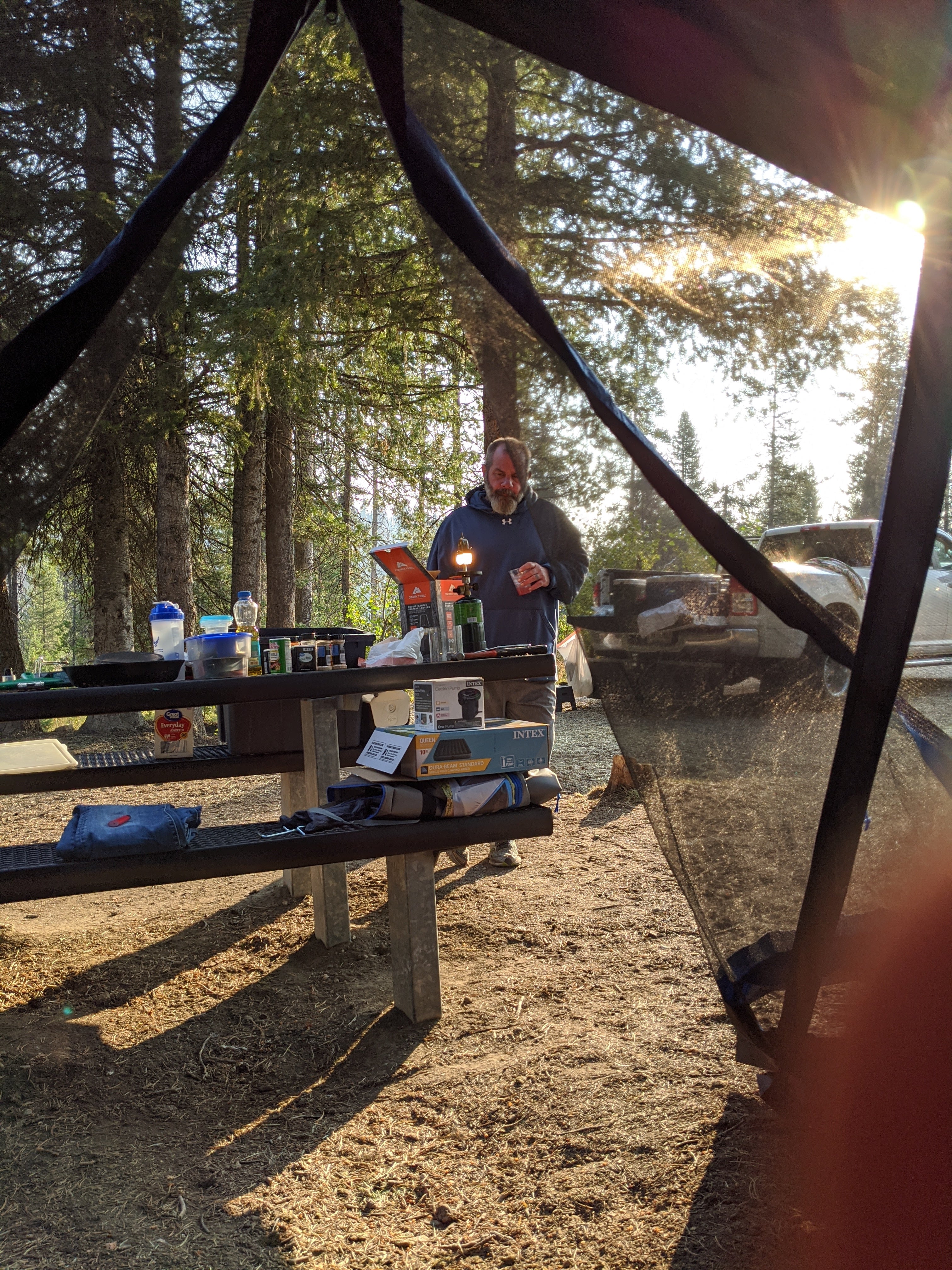 Camper submitted image from Boise National Forest Whoop-em-up Equestrian Campground - 1