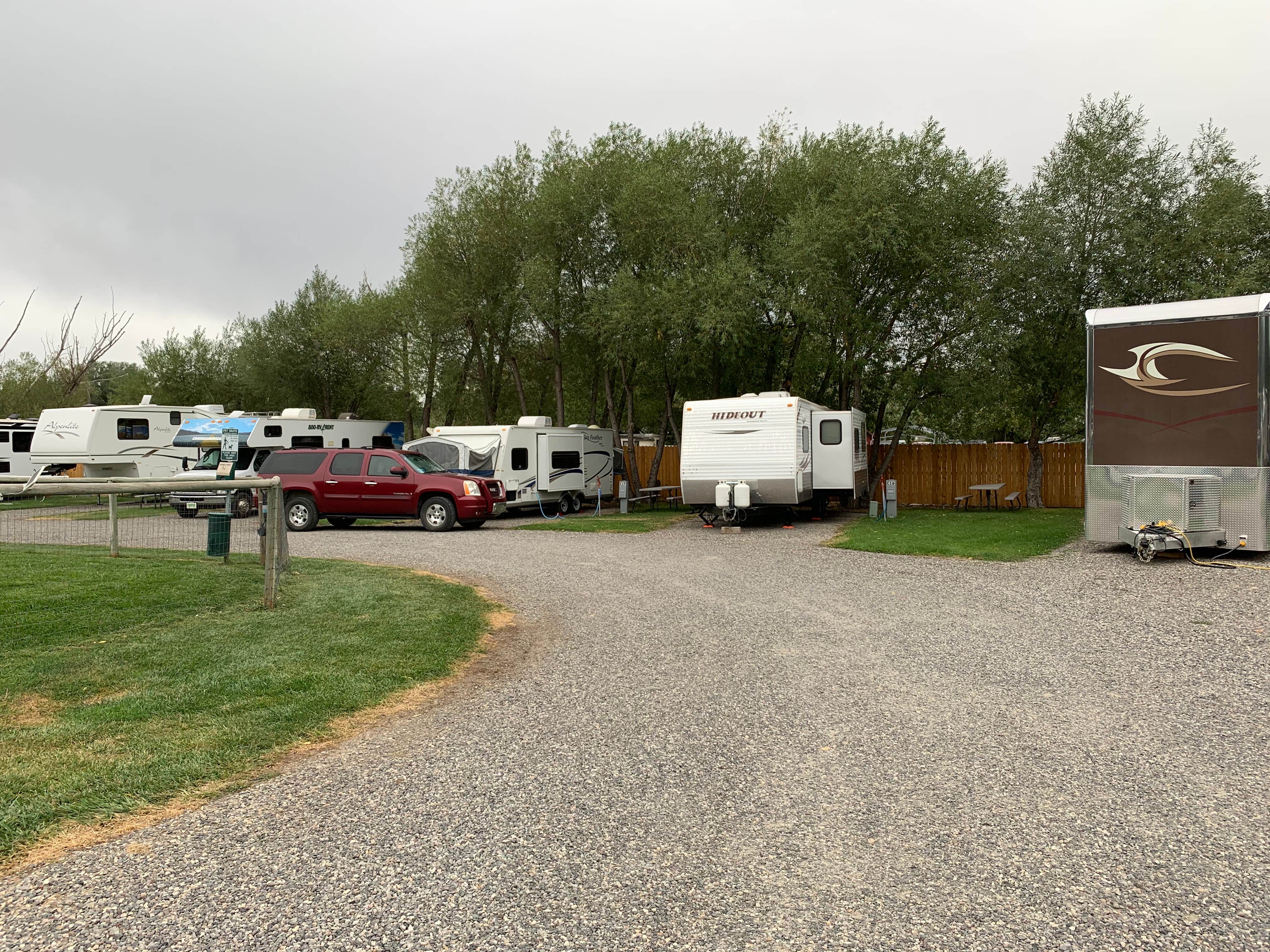Camper-submitted photo at Osen's RV Park by Starry Night Lodging near Nye, MT