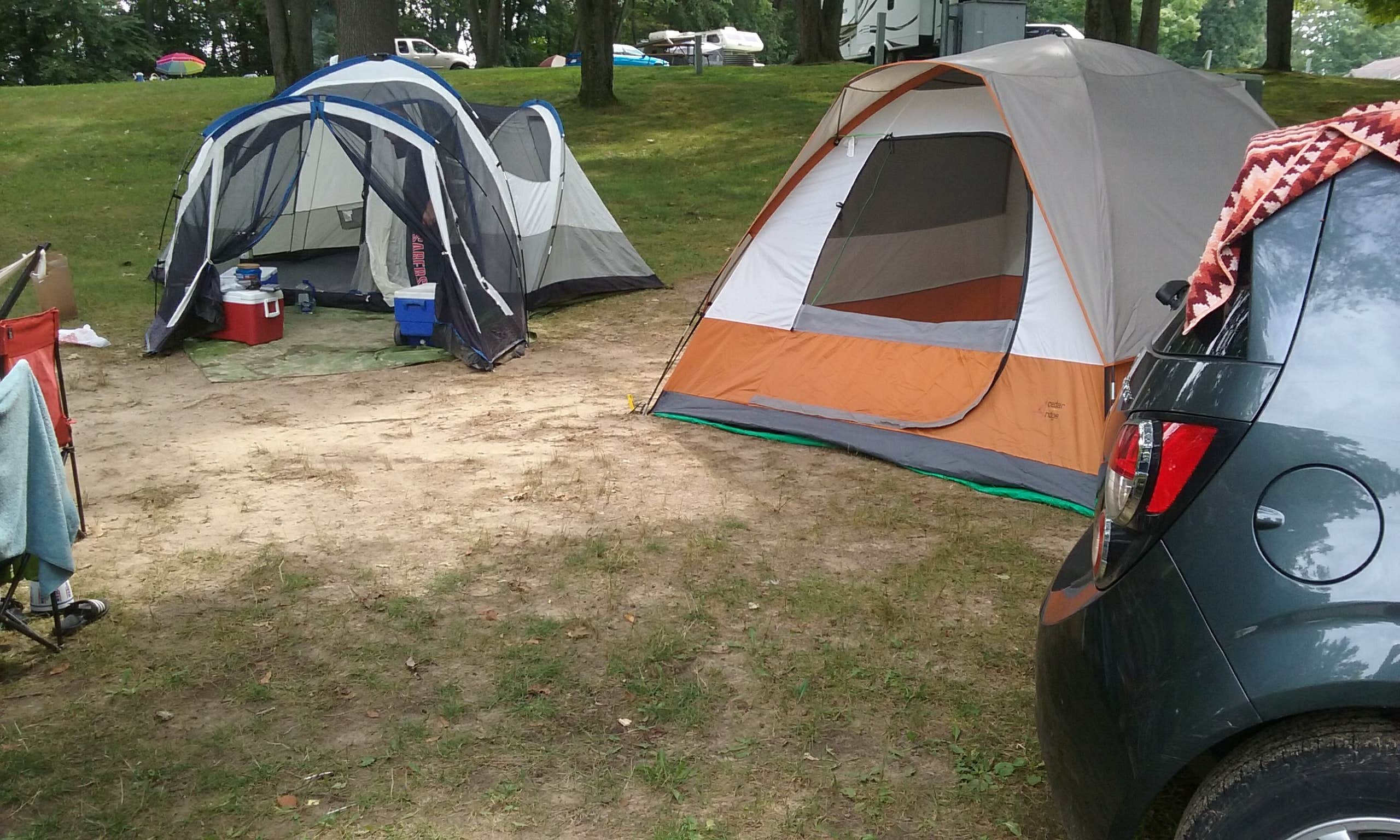 Rachel K.'s photo at Waterloo Portage Lake Modern — Waterloo Recreation Area near Stockbridge, MI