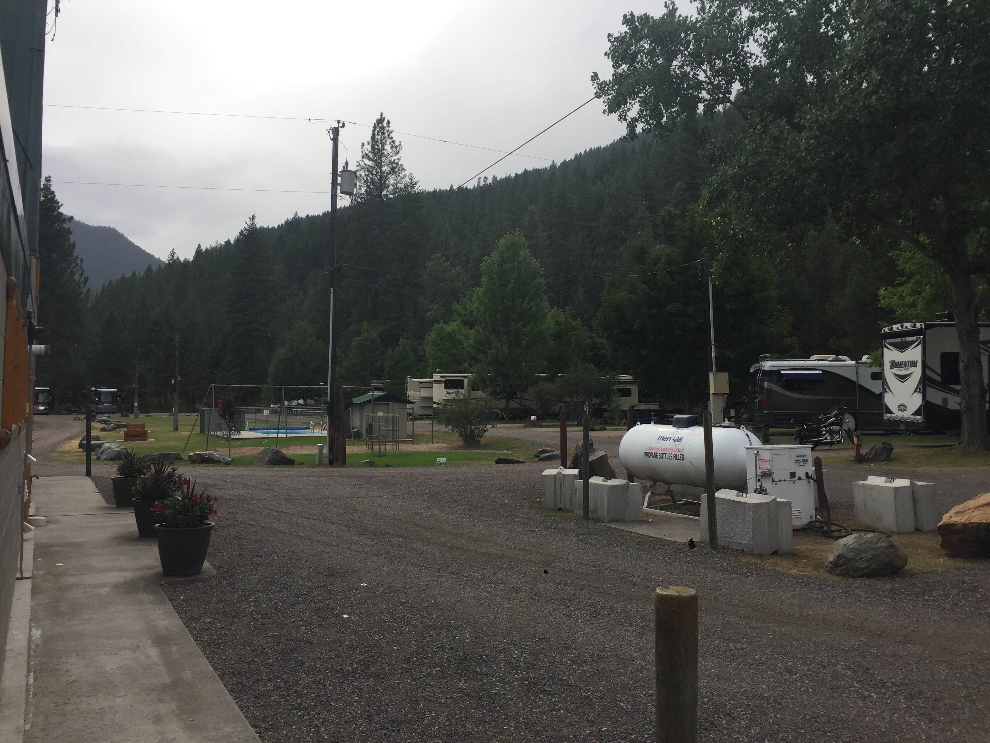 Camper-submitted photo at Campground St. Regis near Plains, MT