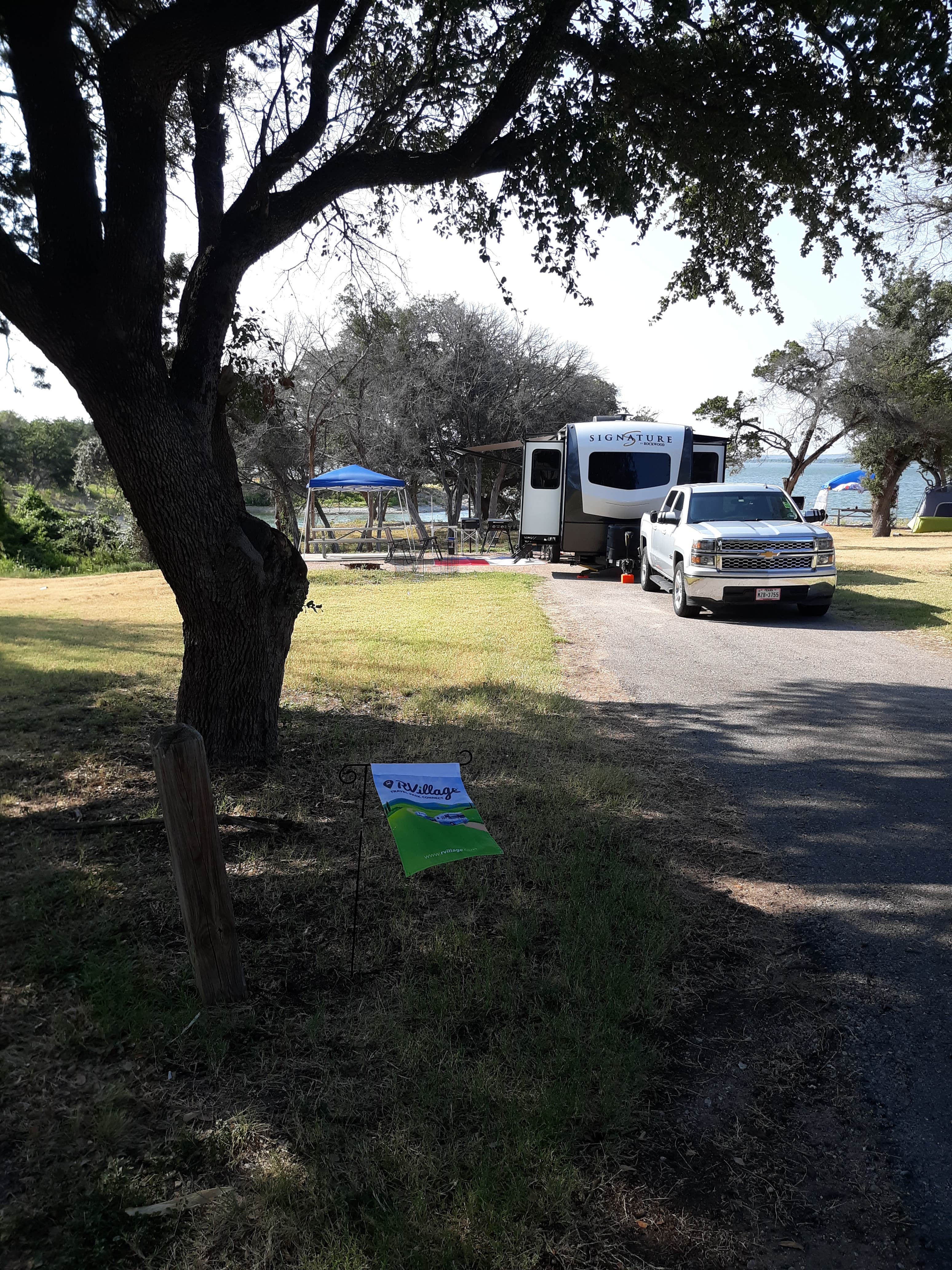 Dean H.'s photo of rv camping at Airport Park - Waco Lake near Waco Lake