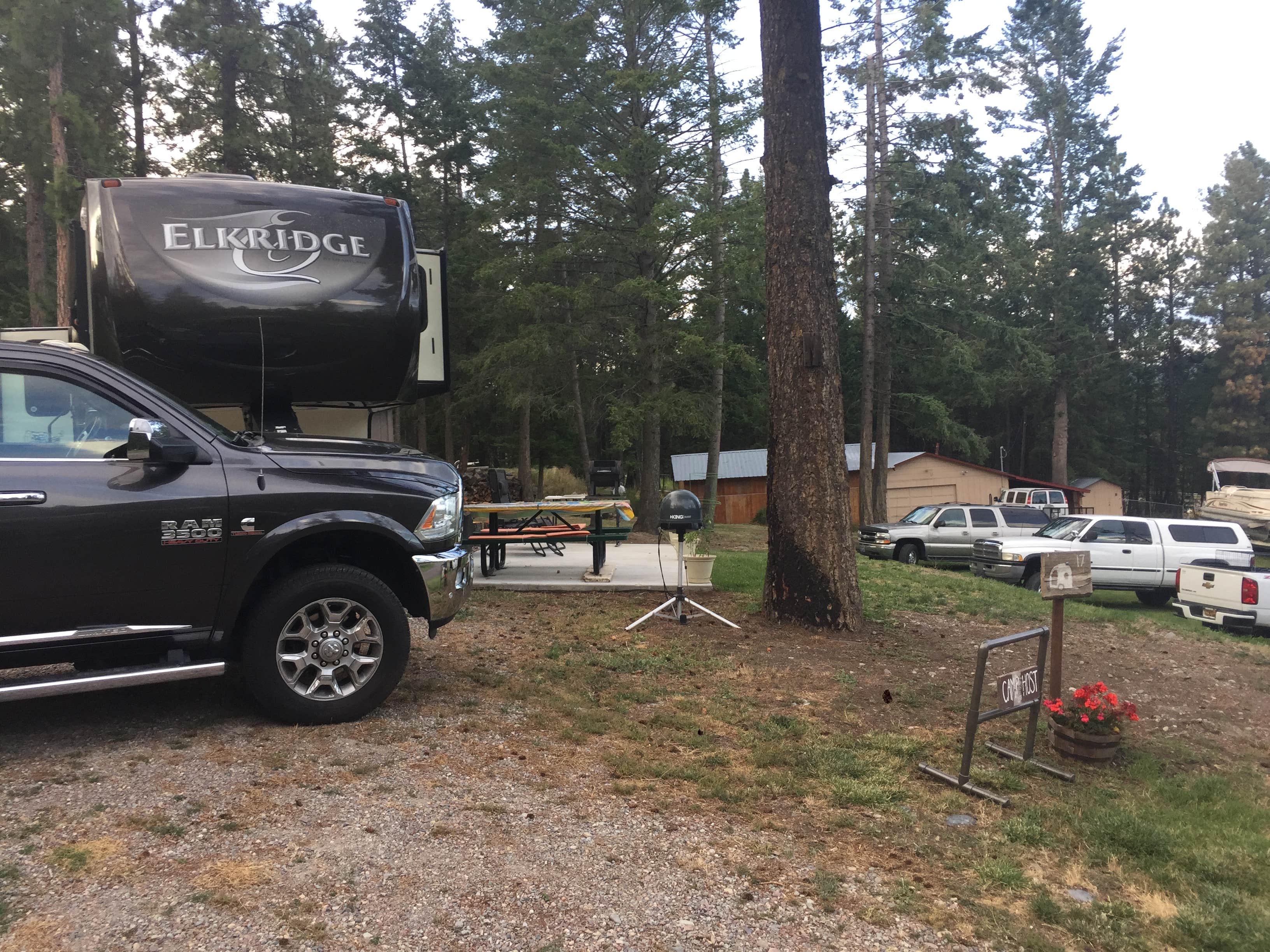 Bjorn S.'s photo of rv camping at Rollins RV Park near Kalispell, MT