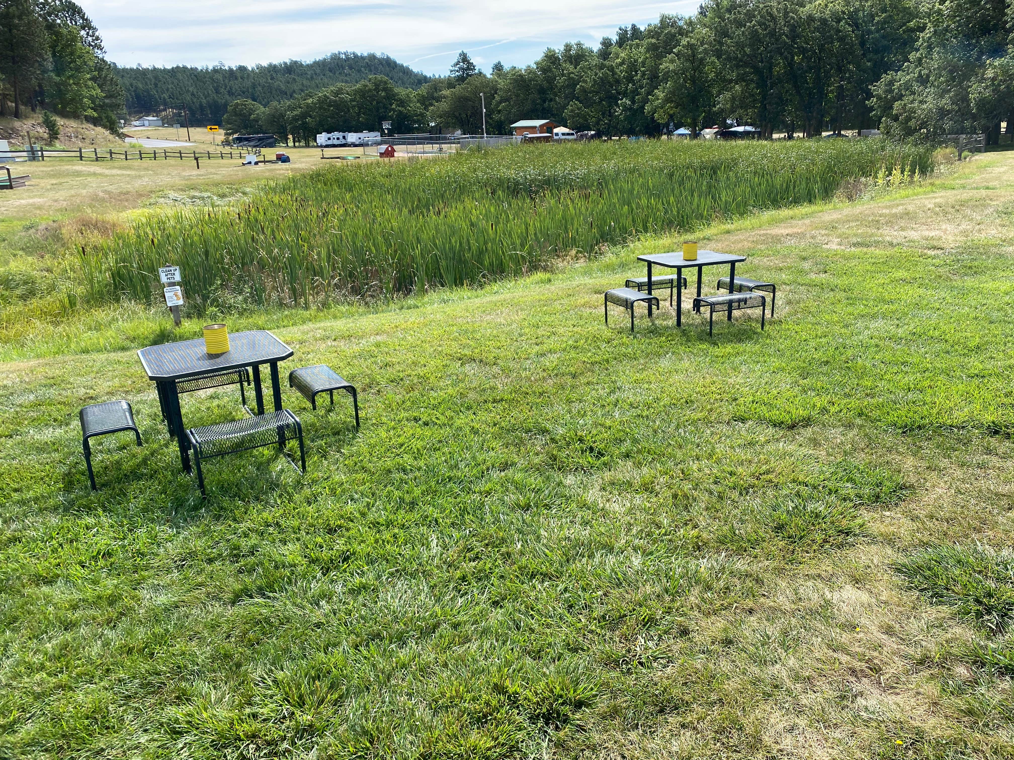 Camper-submitted photo at Spokane Creek Cabins & Campground near Fairburn, SD